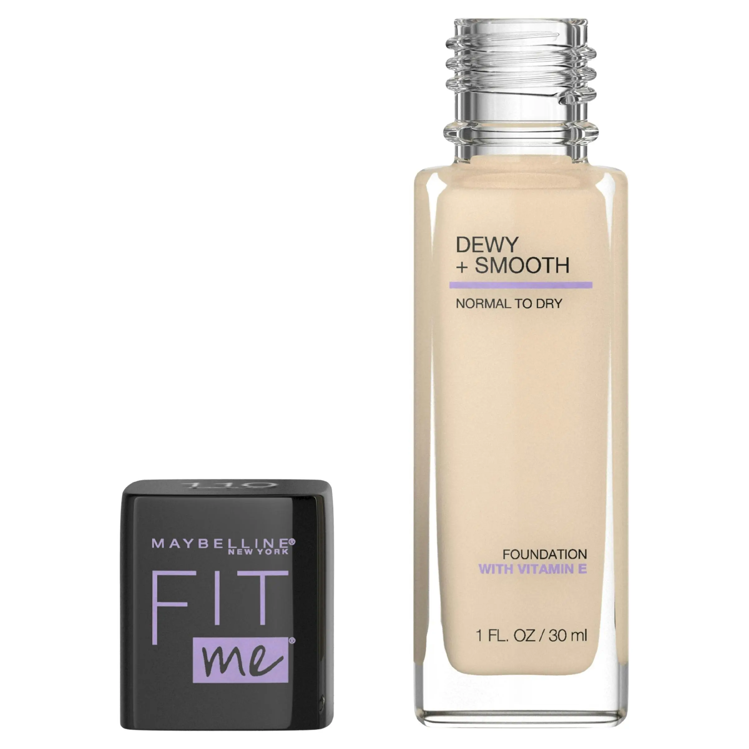 Maybelline Fit Me Dewy & Smooth Foundation 110 Porcelain