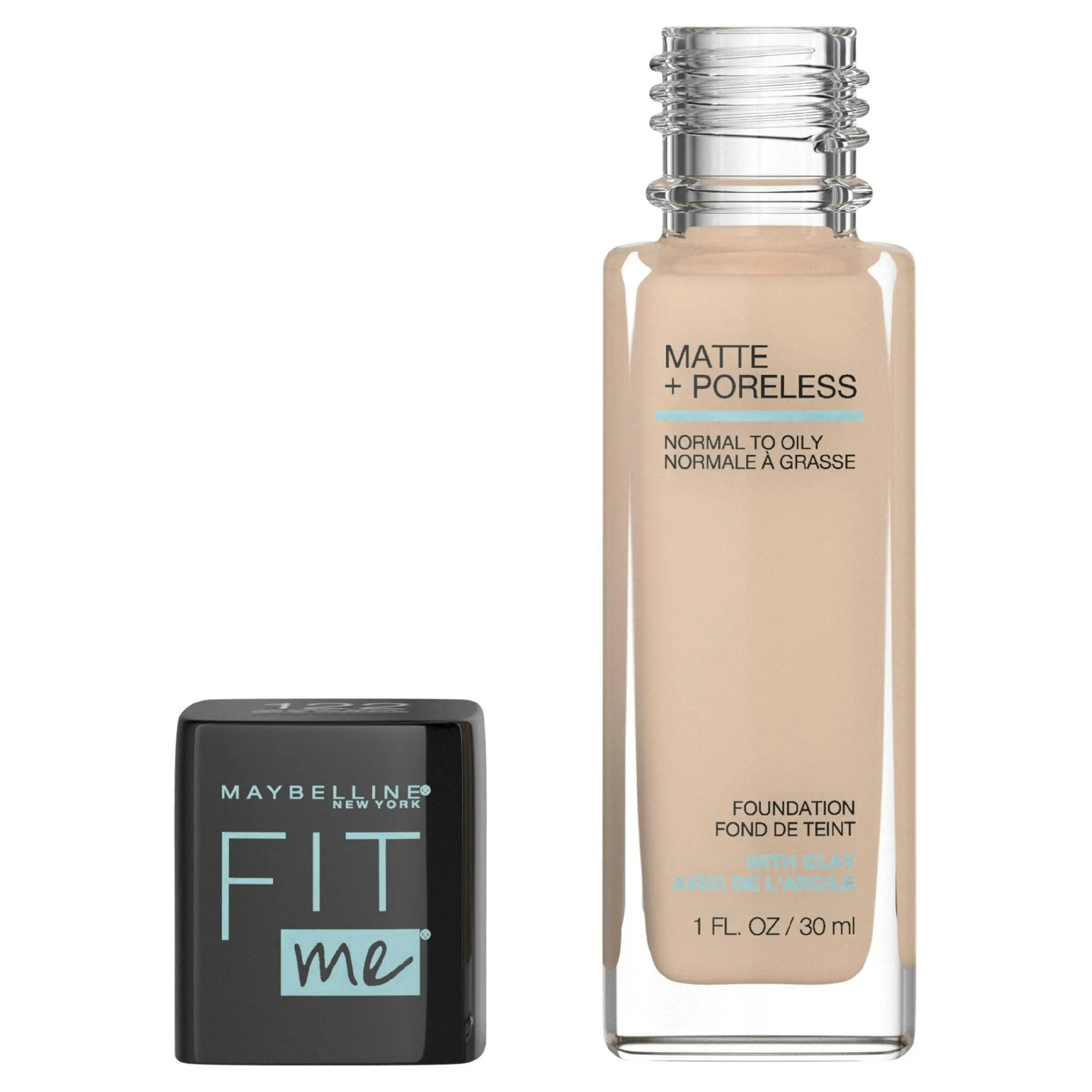 Maybelline Fit Me Matte & Poreless Mattifying Liquid Foundation Creamy Beige 122