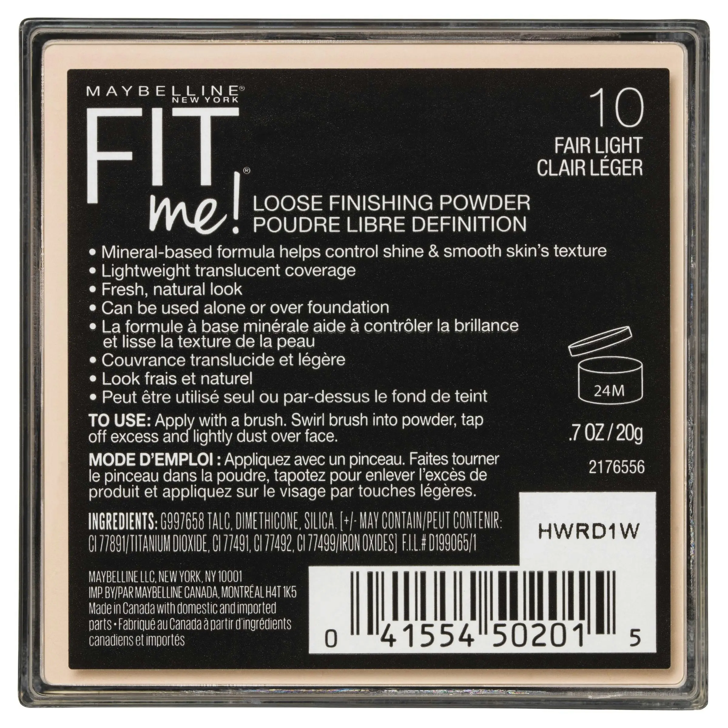 Maybelline Fit Me Loose Powder 10 Fair Light