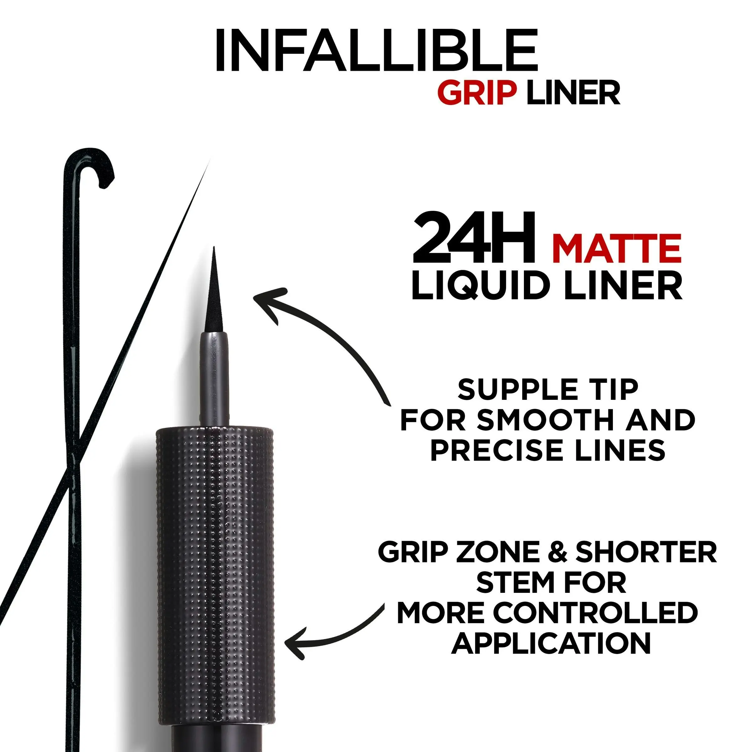 L'Oreal Matte Signature Liner 01 Black