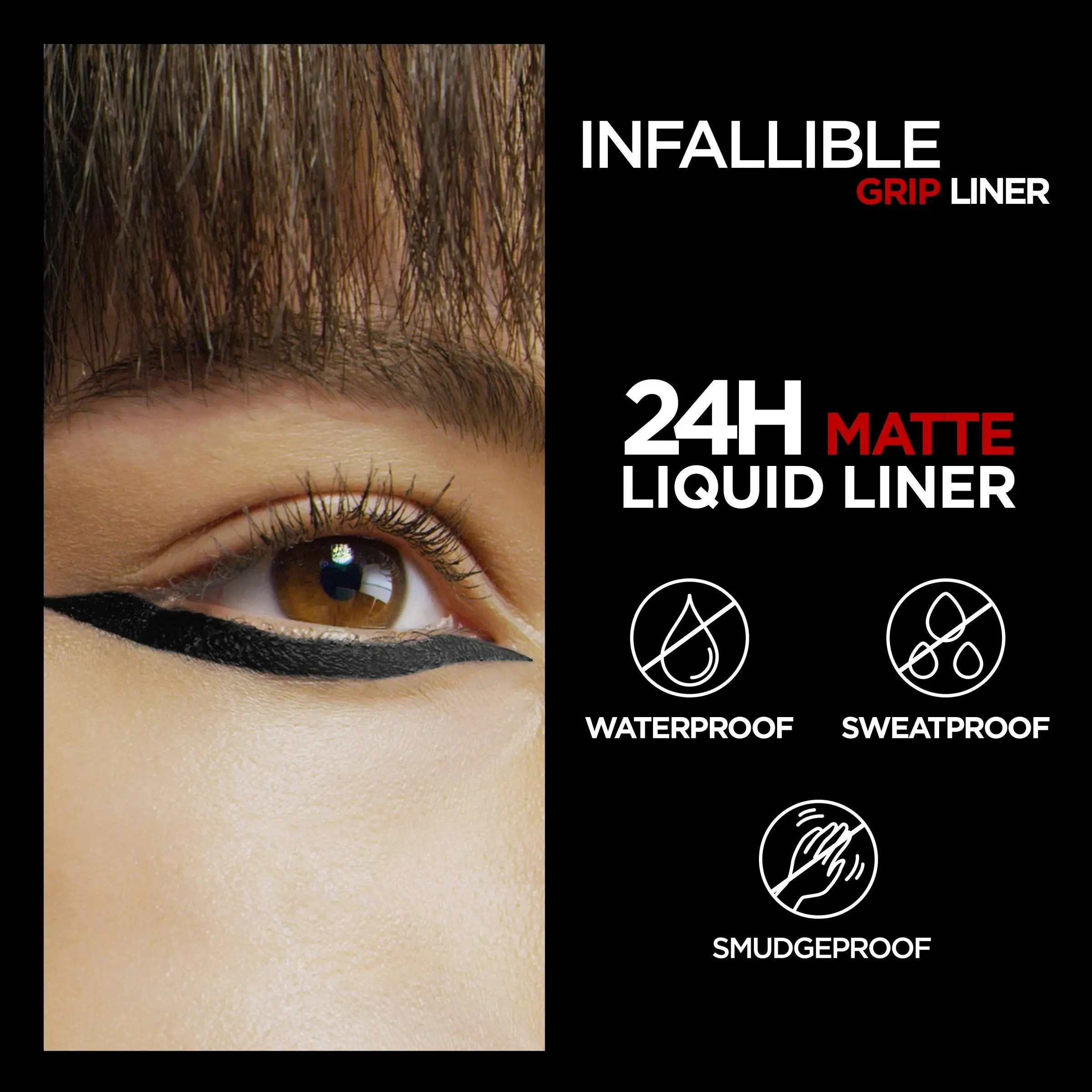 L'Oreal Matte Signature Liner 01 Black