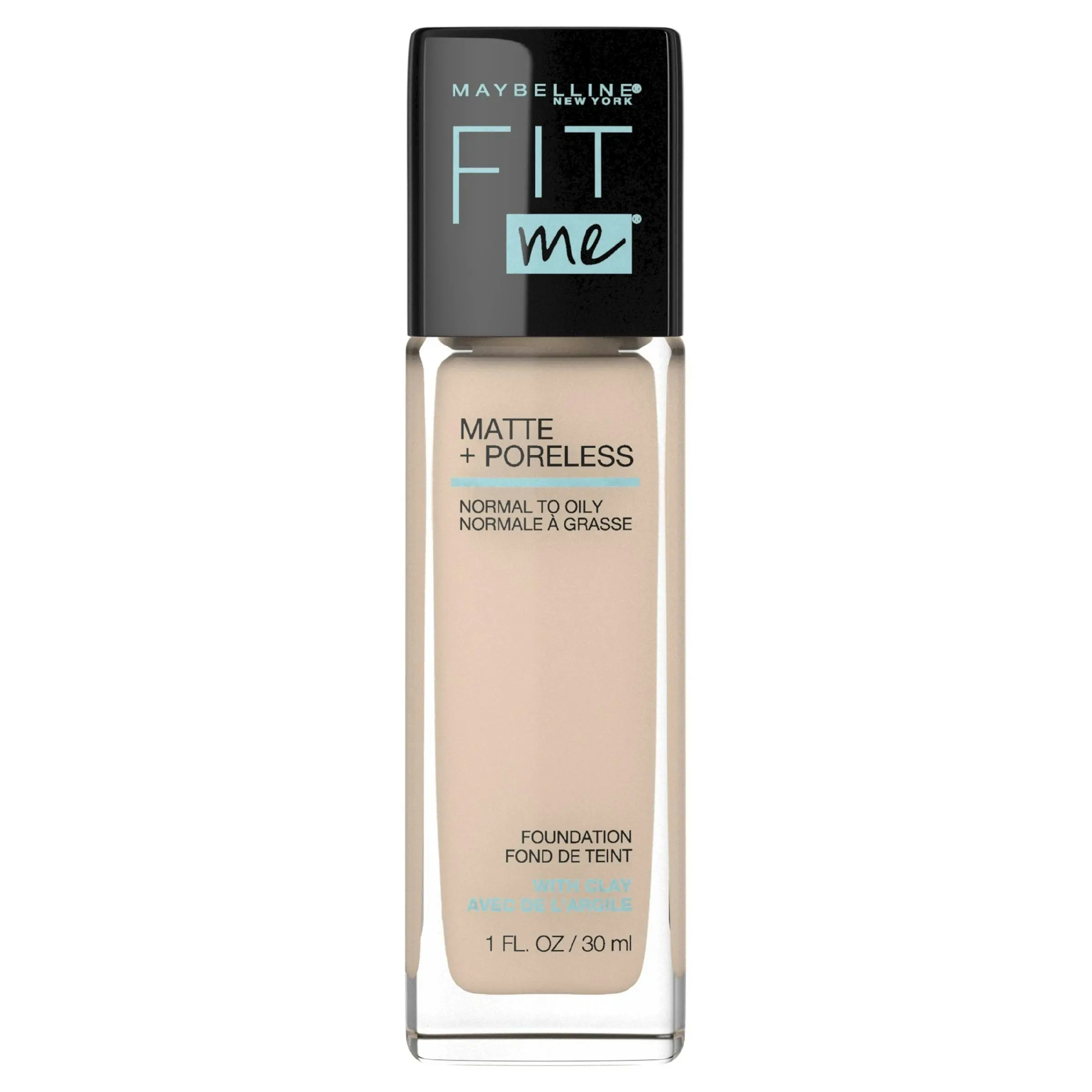 Maybelline Fit Me Matte & Poreless Mattifying Liquid Foundation Classic Ivory 120