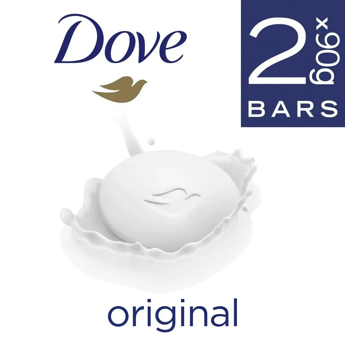 Dove Beauty Cream Bar Original Soap 90g 2 Bars