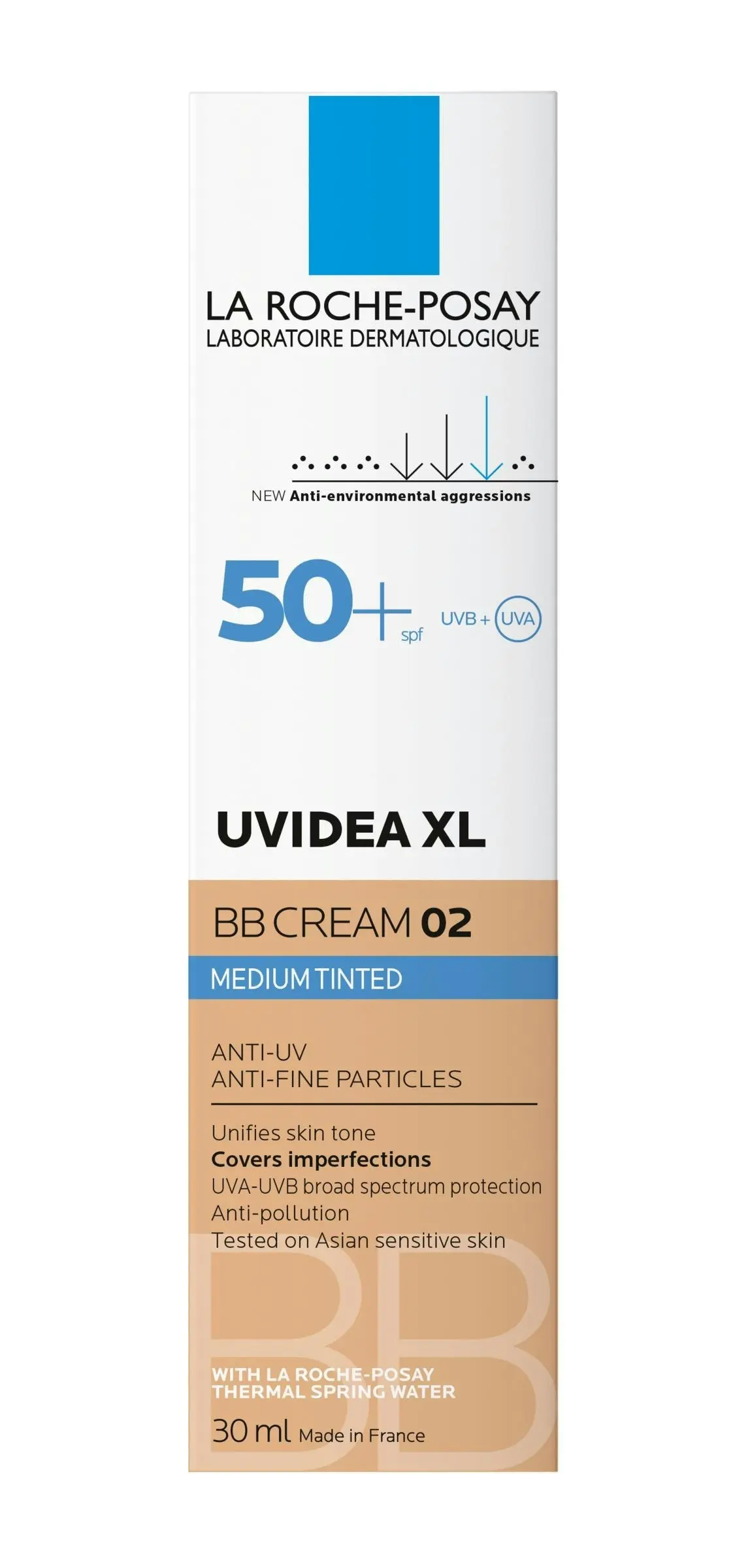 La Roche-Posay Uvidea BB Cream Shade 02 Medium 30mL