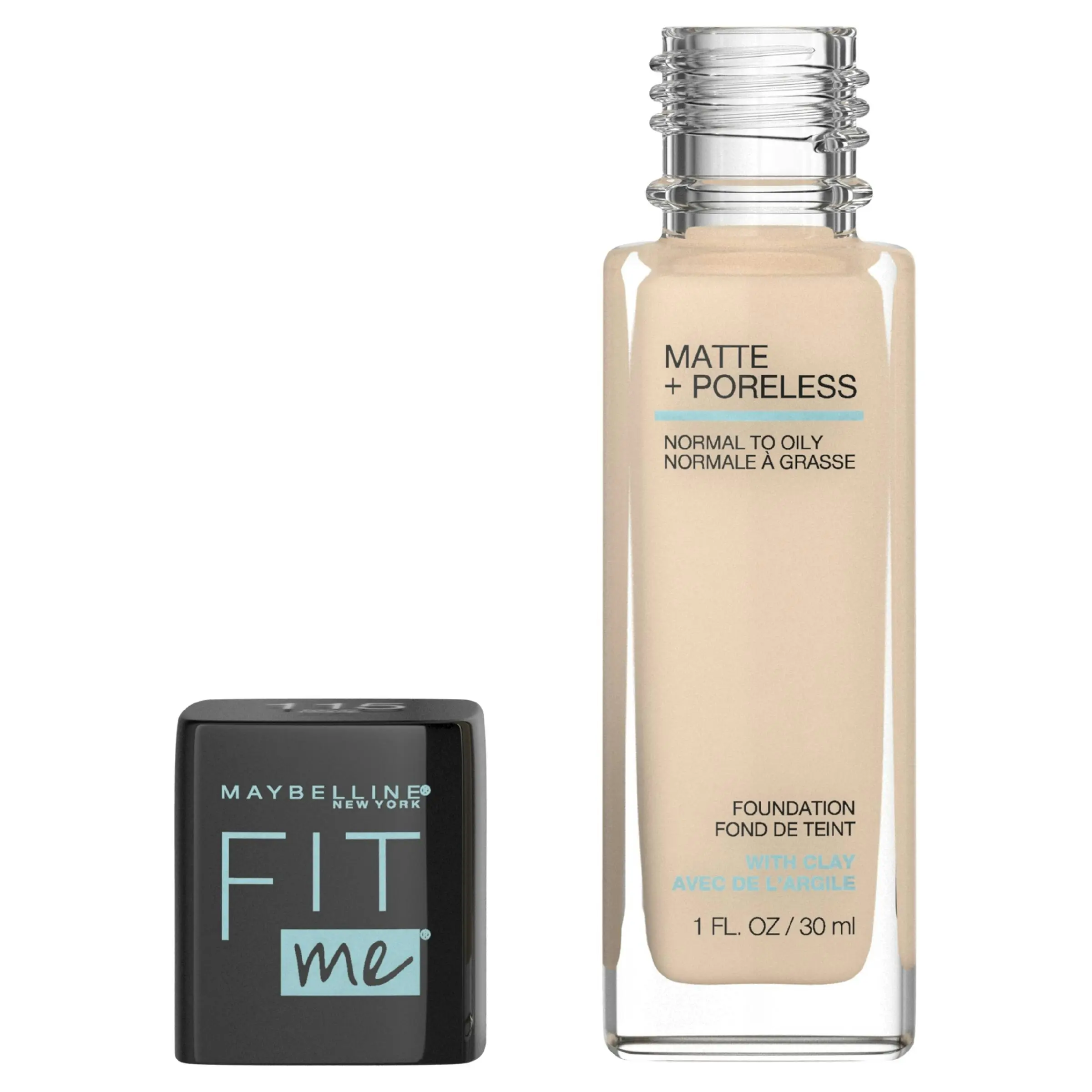 Maybelline Fit Me Matte & Poreless Mattifying Liquid Foundation Ivory 115