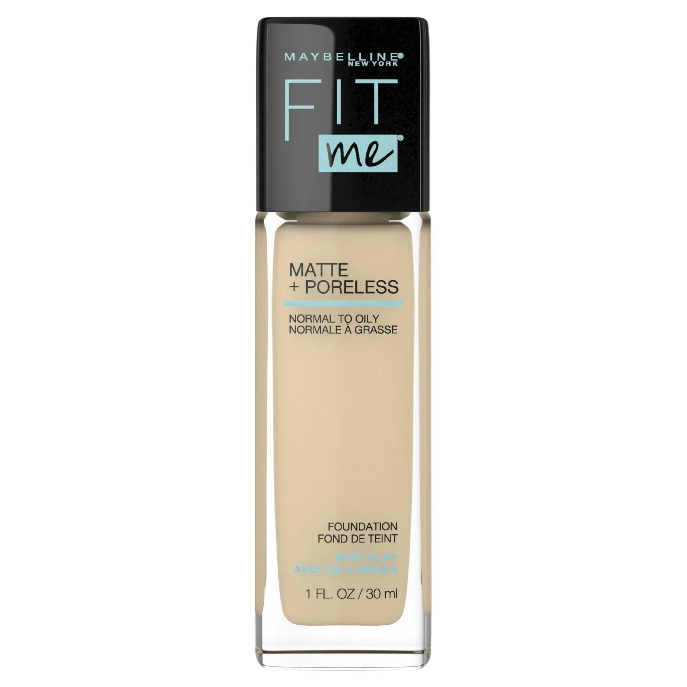 Maybelline Fit Me Matte & Poreless Mattifying Liquid Foundation Light Beige 118