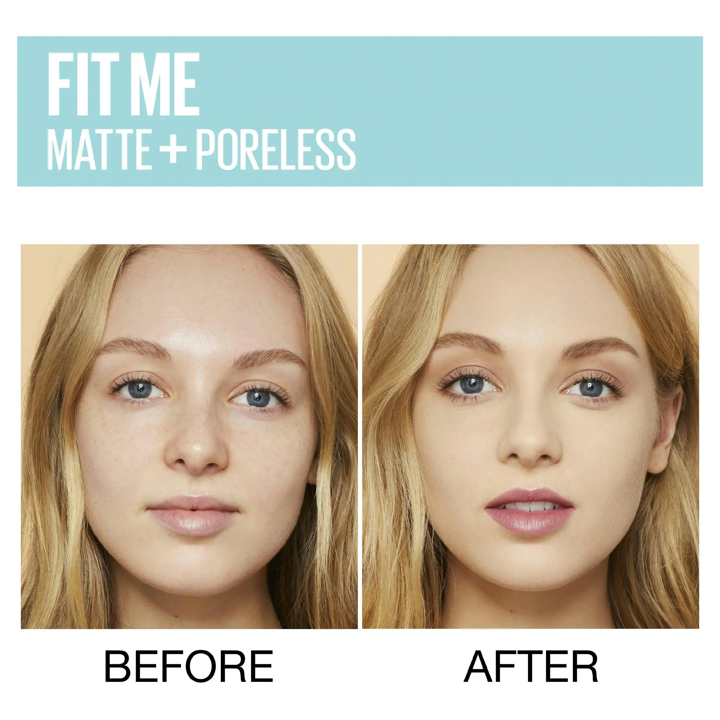 Maybelline Fit Me Matte & Poreless Mattifying Liquid Foundation Porcelain 110