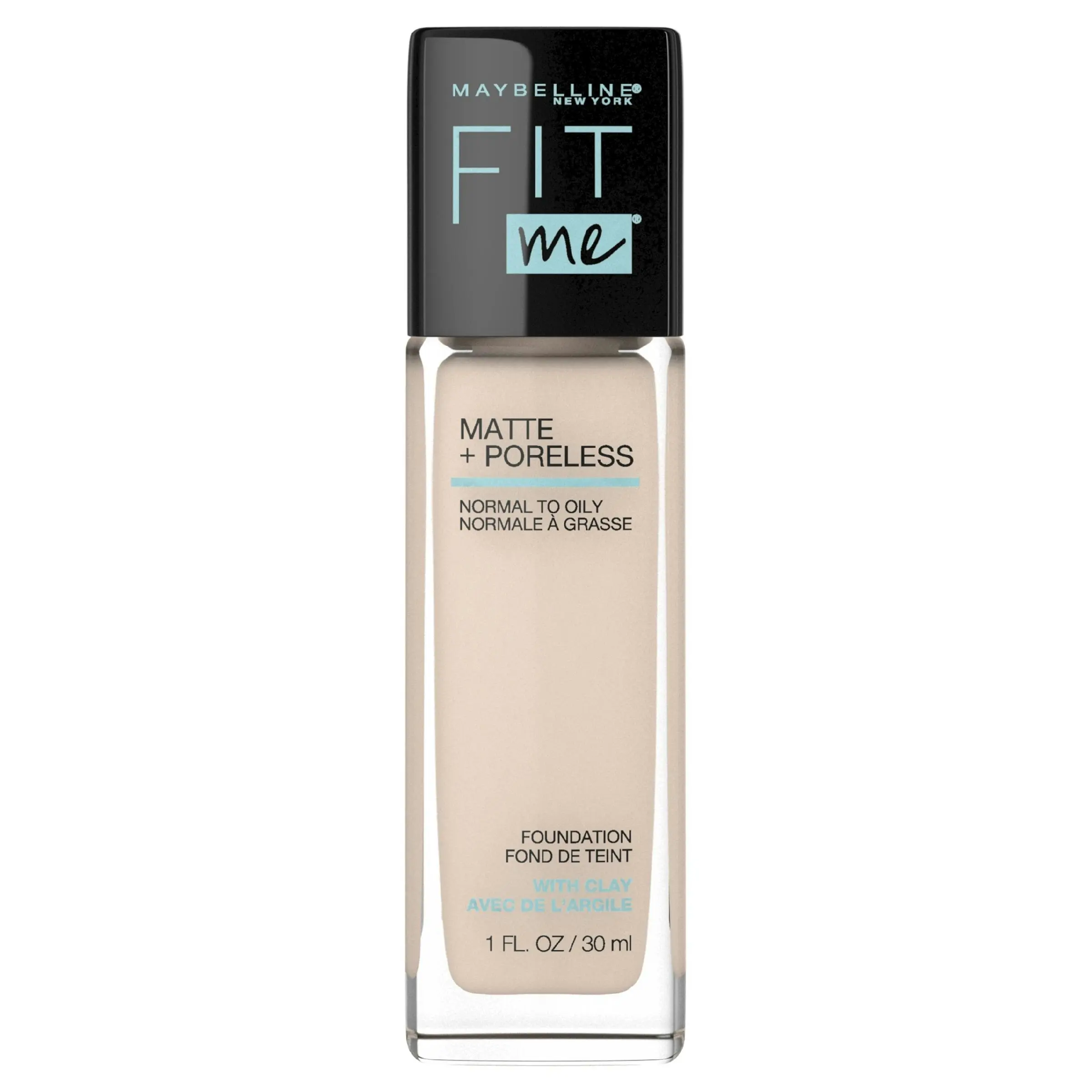 Maybelline Fit Me Matte & Poreless Mattifying Liquid Foundation Natural Ivory 112