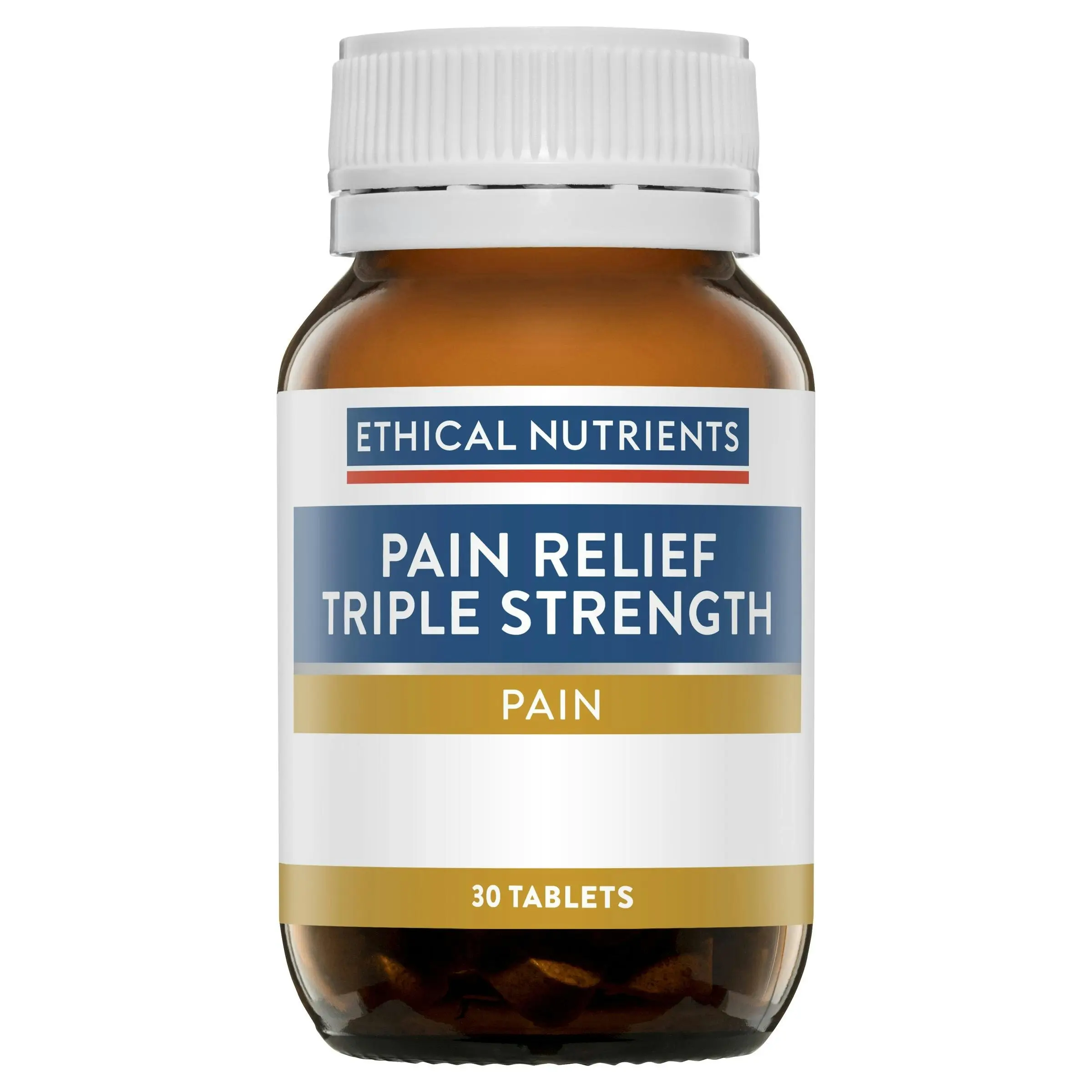 Ethical Nutrients Pain Relief Triple Strength with Turmeric 30 Tablets