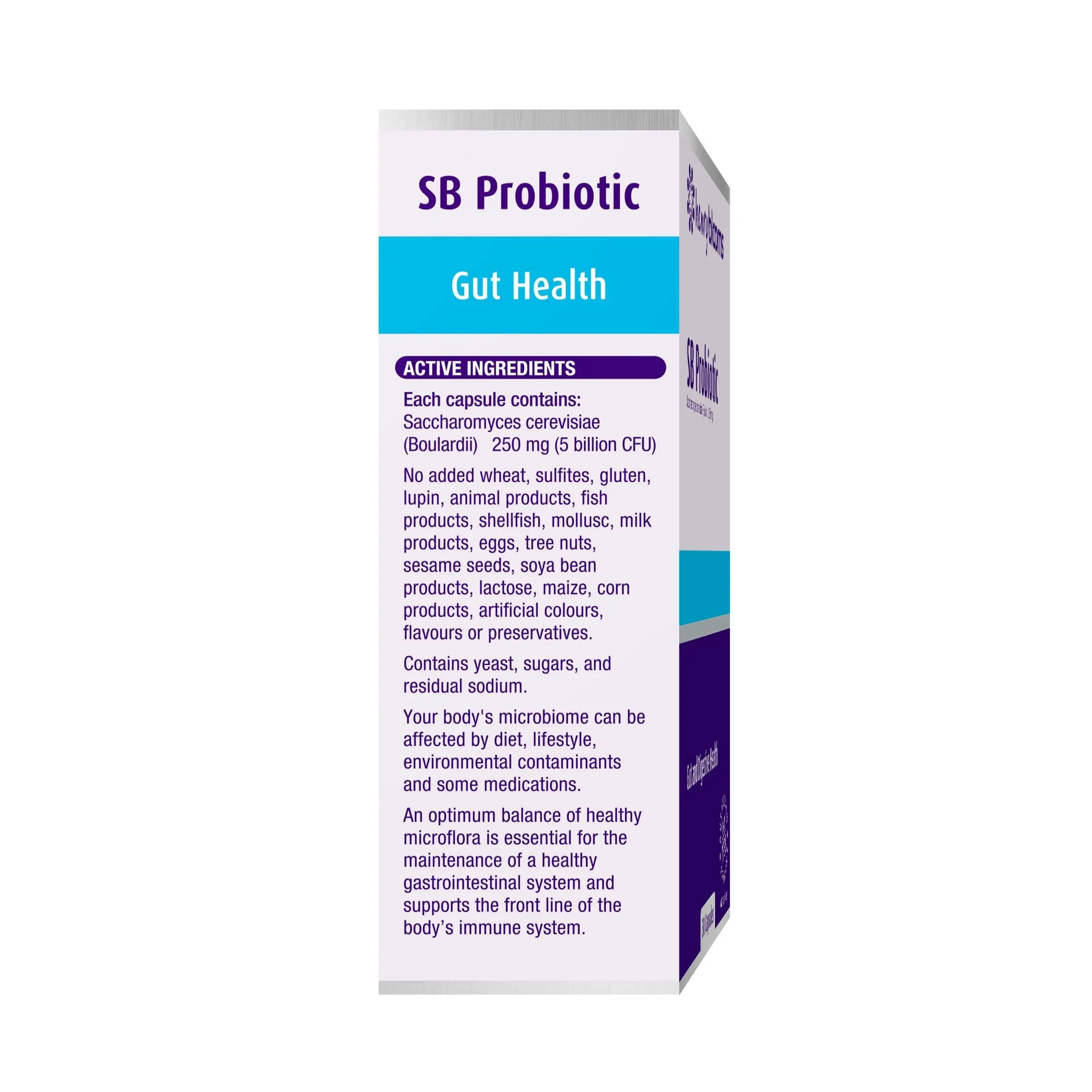 Henry Blooms Sb Probiotic Gut Health 30 Vegetarian Capsules