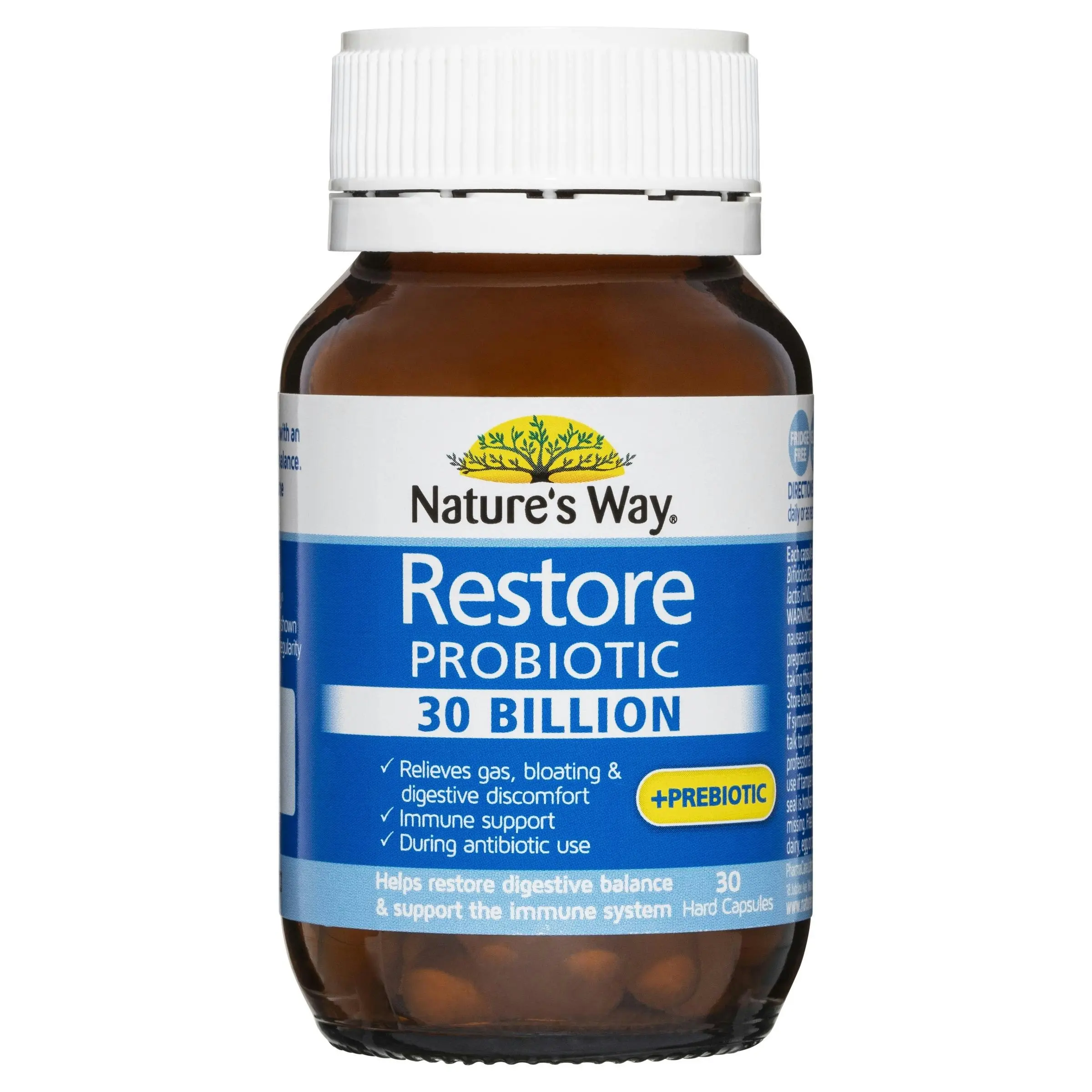 Nature's Way Restore Probiotic 30 Billion 30 Capsules