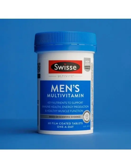 Swisse Ultivite Men's Multivitamin 60 Tablets