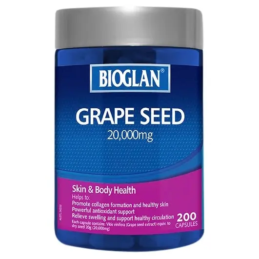 Bioglan Grape Seed 20000mg 90 Capsules