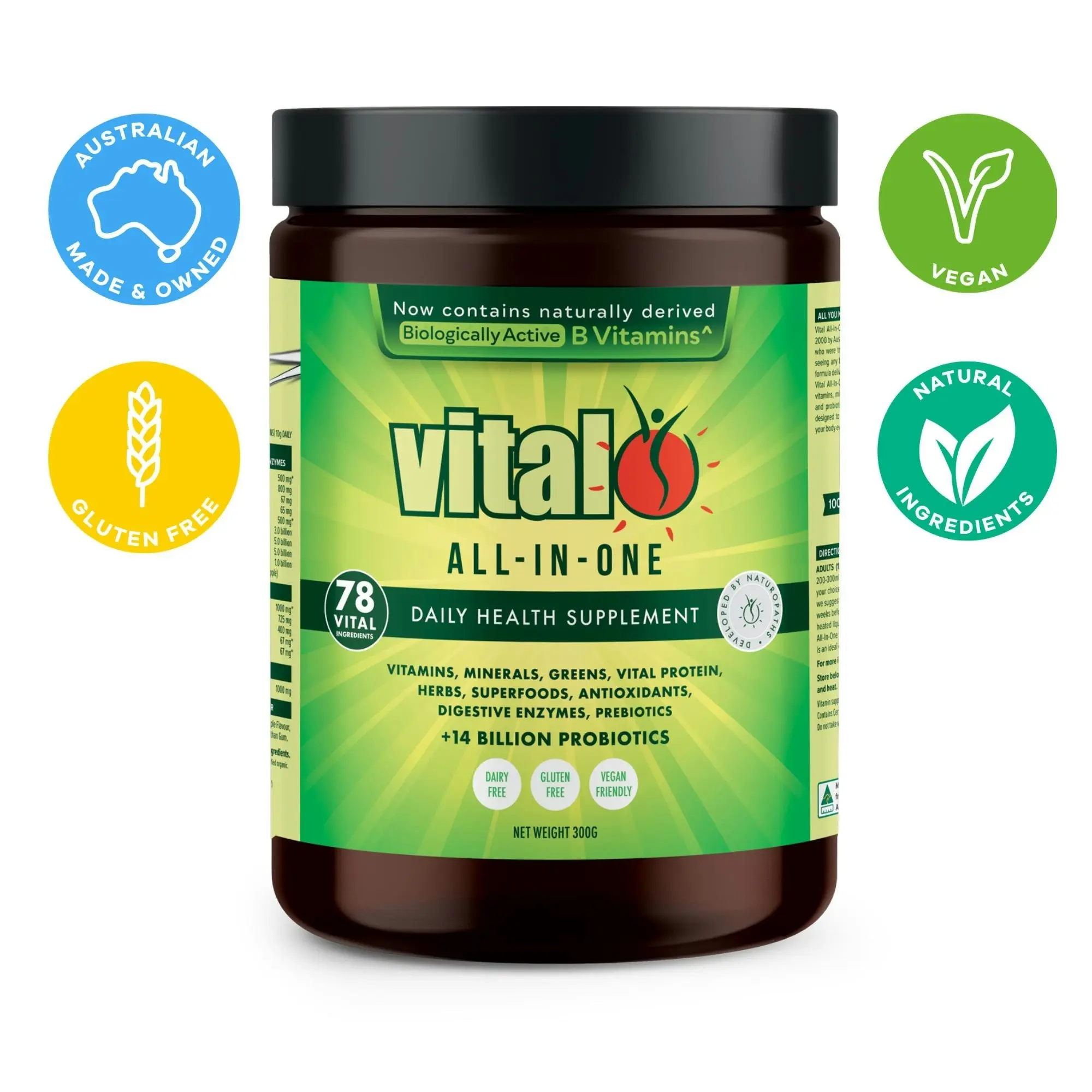 Vital All-In-One 300g Daily Health Supplement