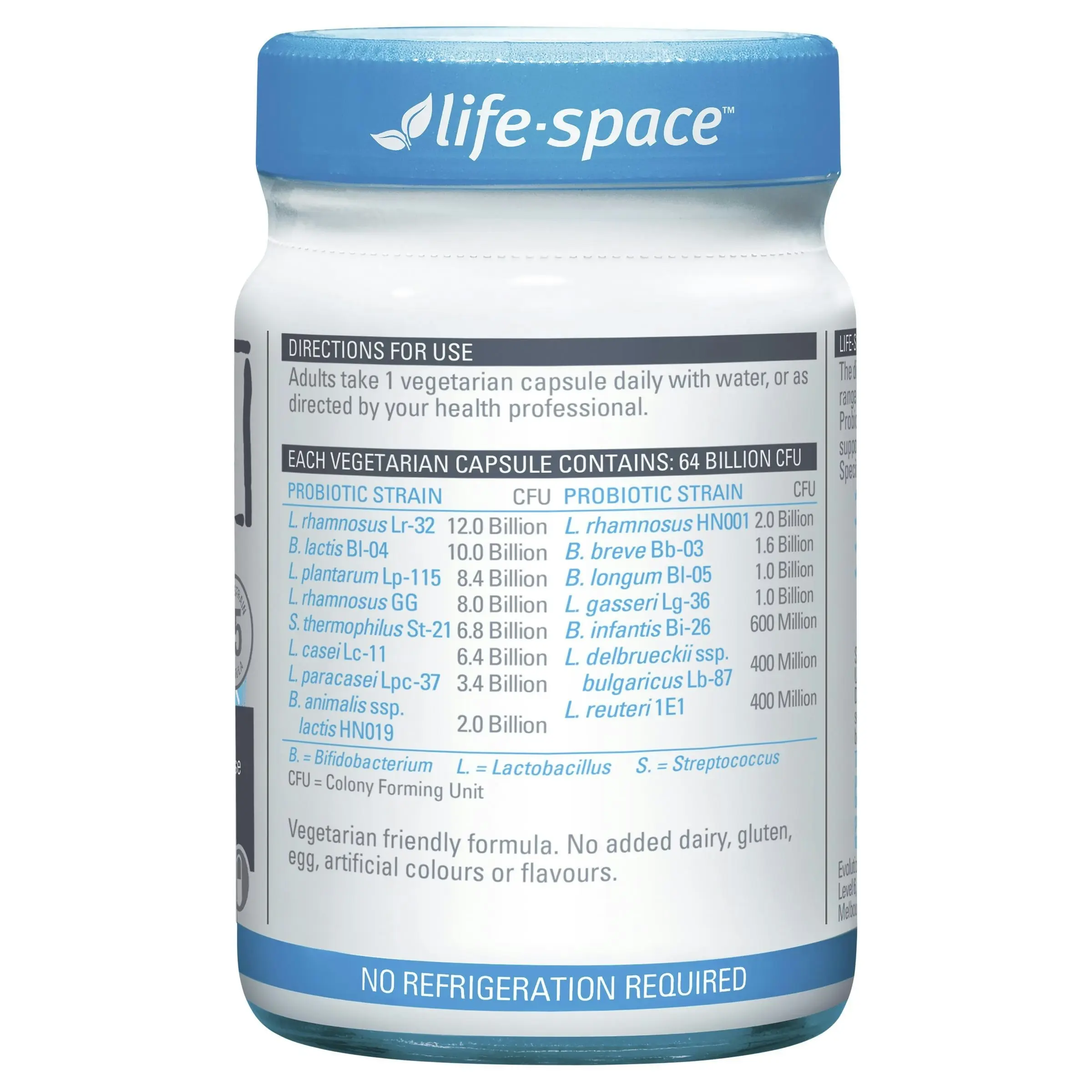 Life-Space Double Strength Probiotic 30 Hard Capsules