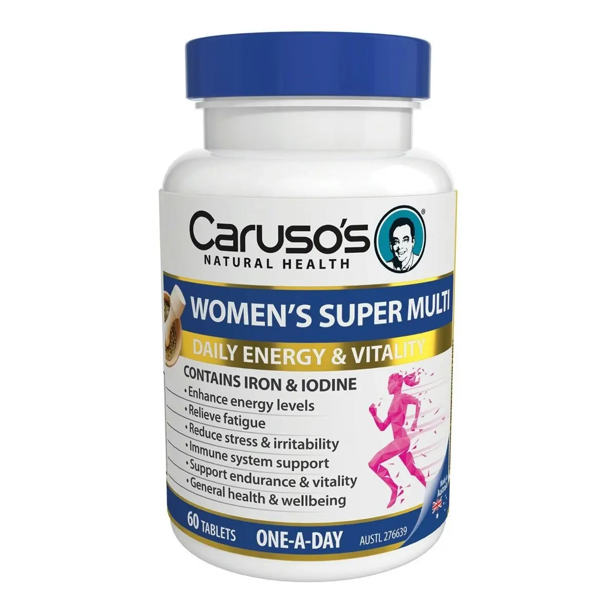 Caruso's Natural Health Women's Super Multi 60 Tablets