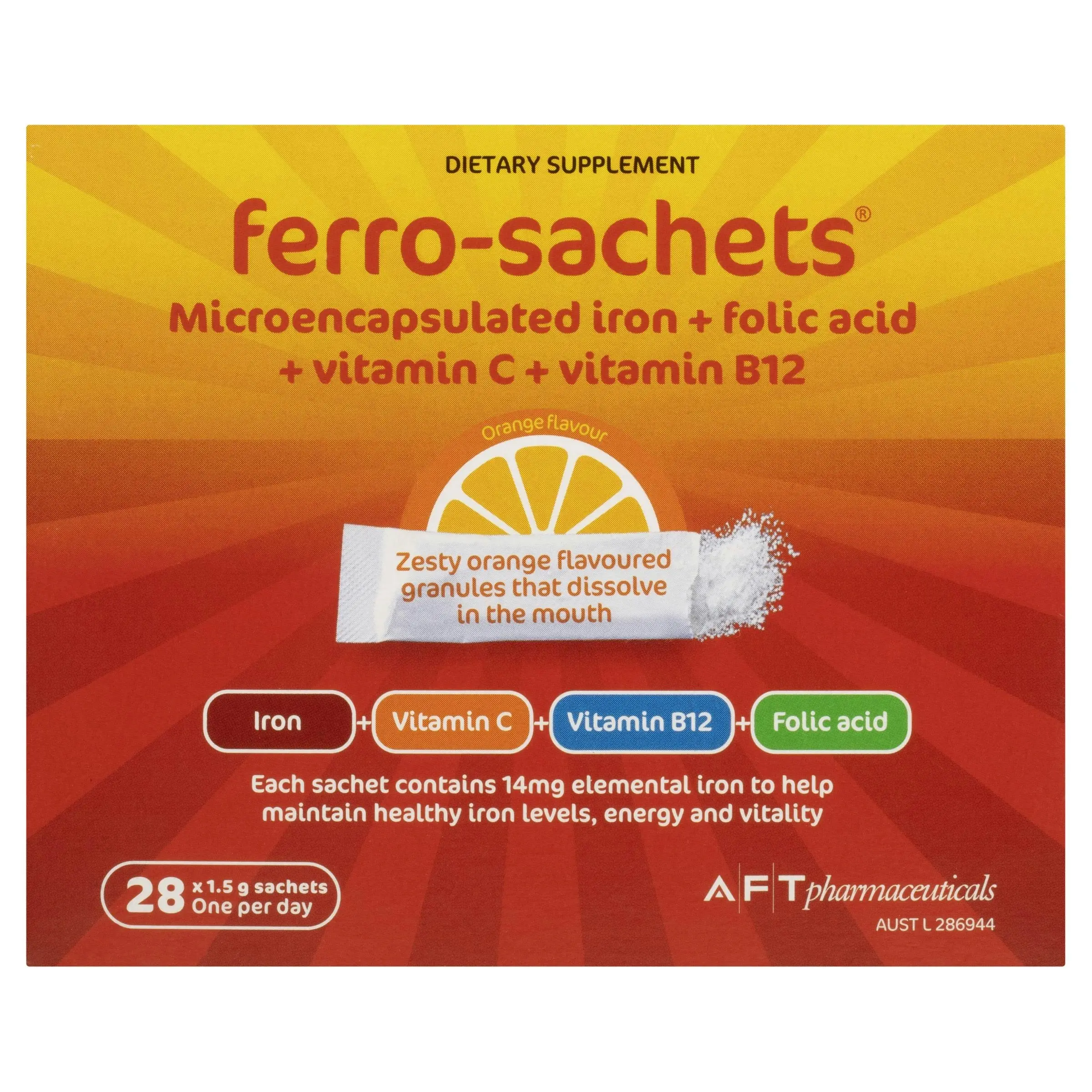 Ferro-Sachets 28 Pack