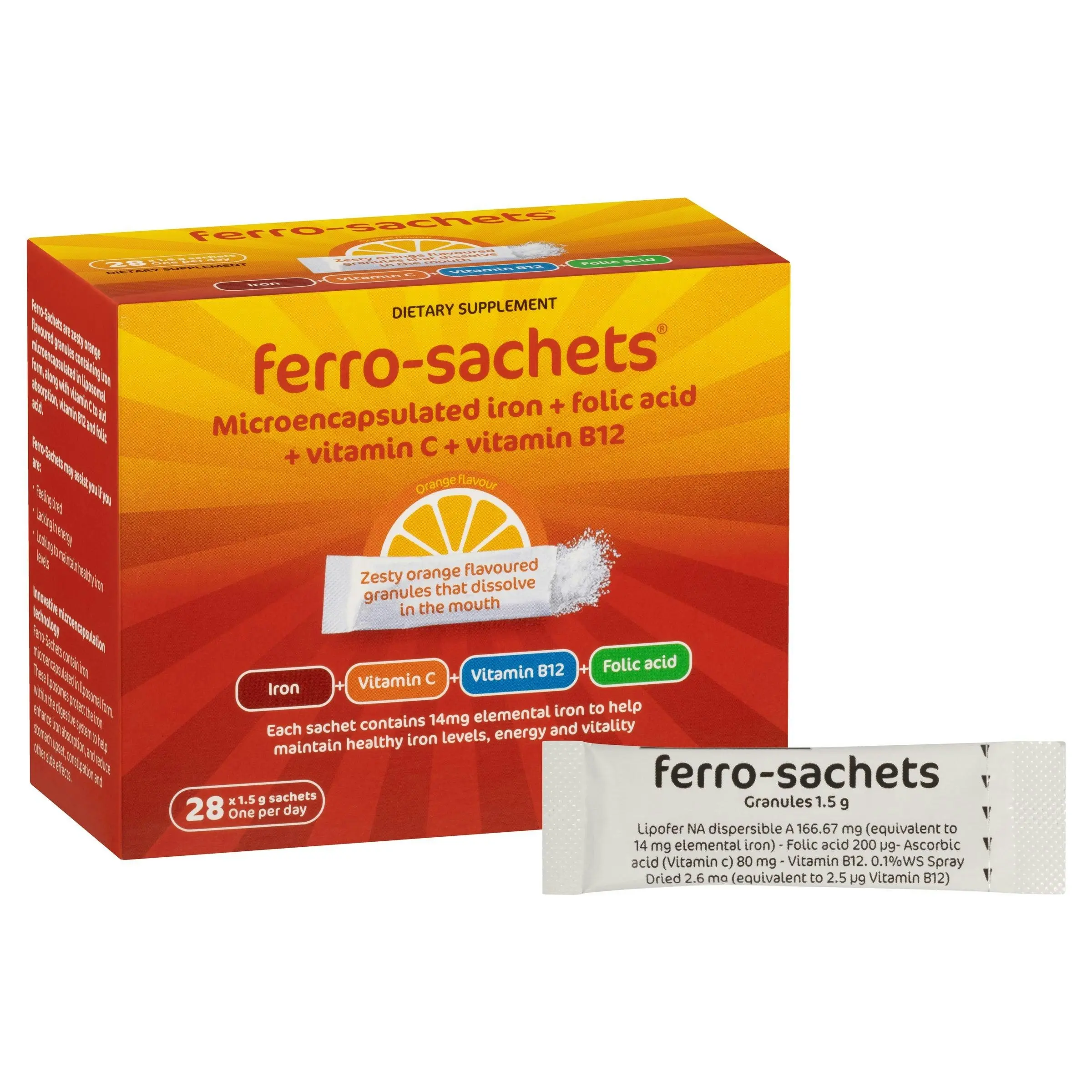 Ferro-Sachets 28 Pack