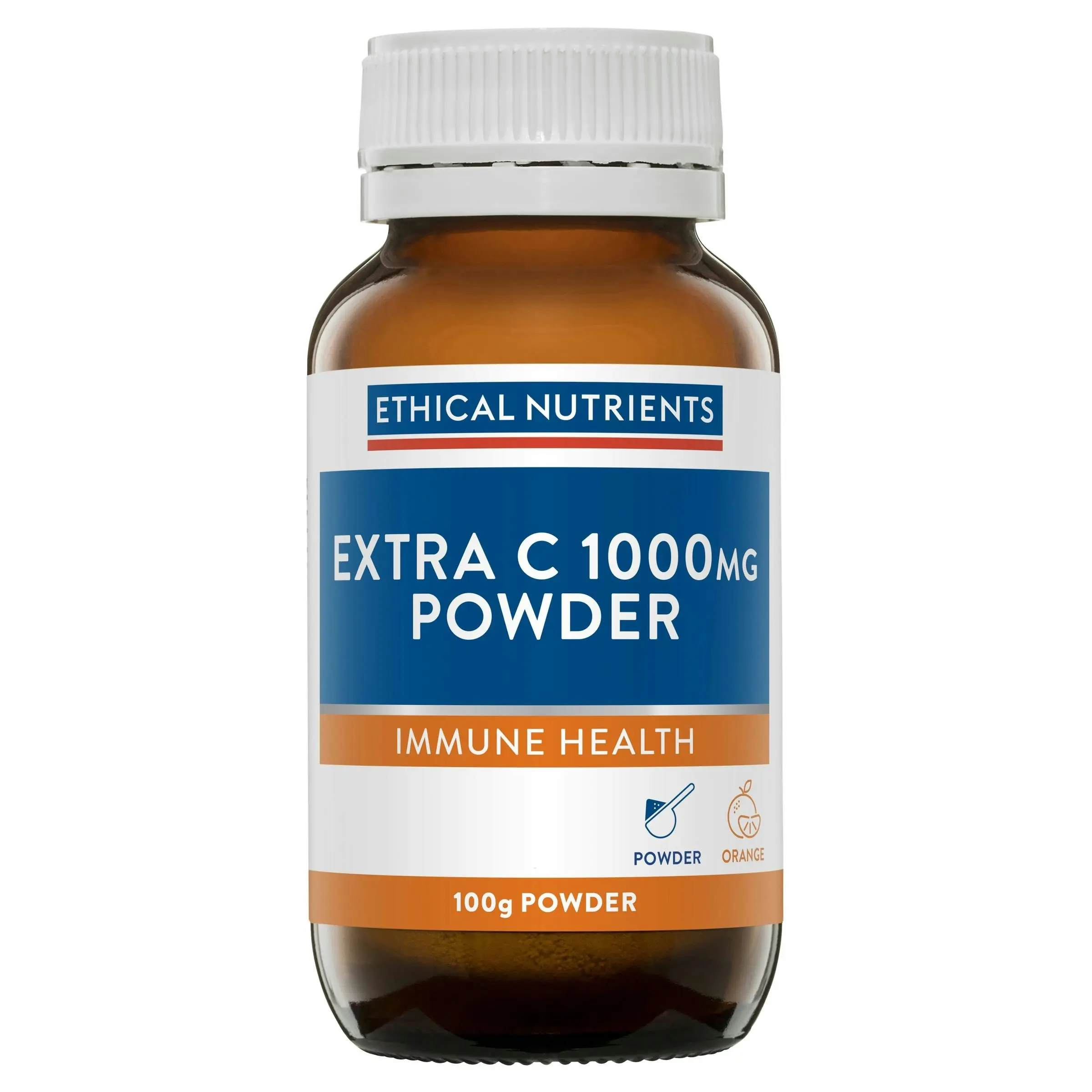 Ethical Nutrients Extra C 1000mg Powder Orange 100g