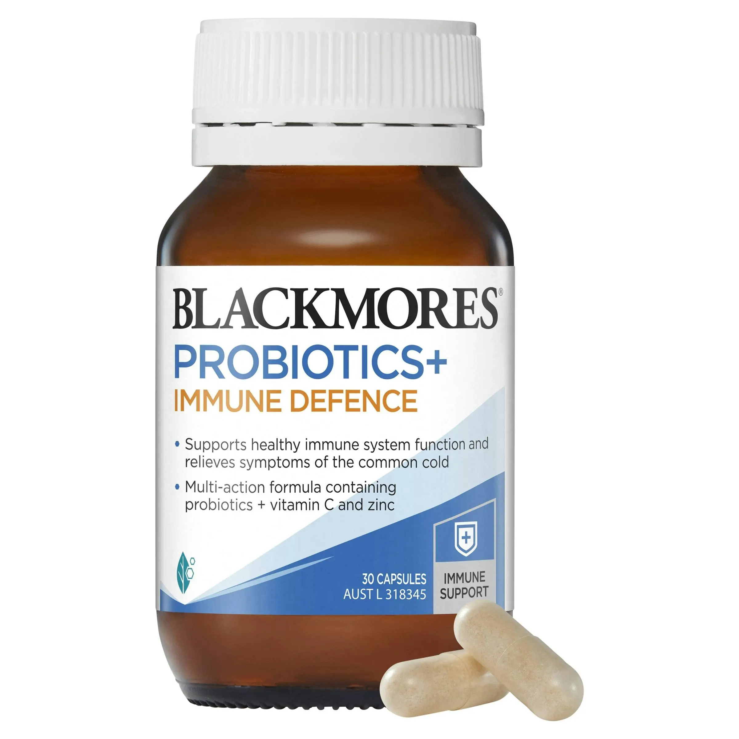 Blackmores Probiotics + Immune Defence 30 Capsules