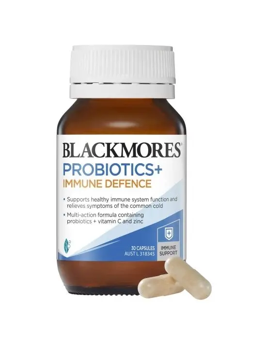 Blackmores Probiotics + Immune Defence 30 Capsules