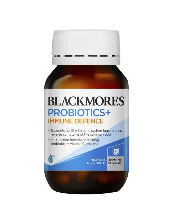 Blackmores Probiotics + Immune Defence 30 Capsules