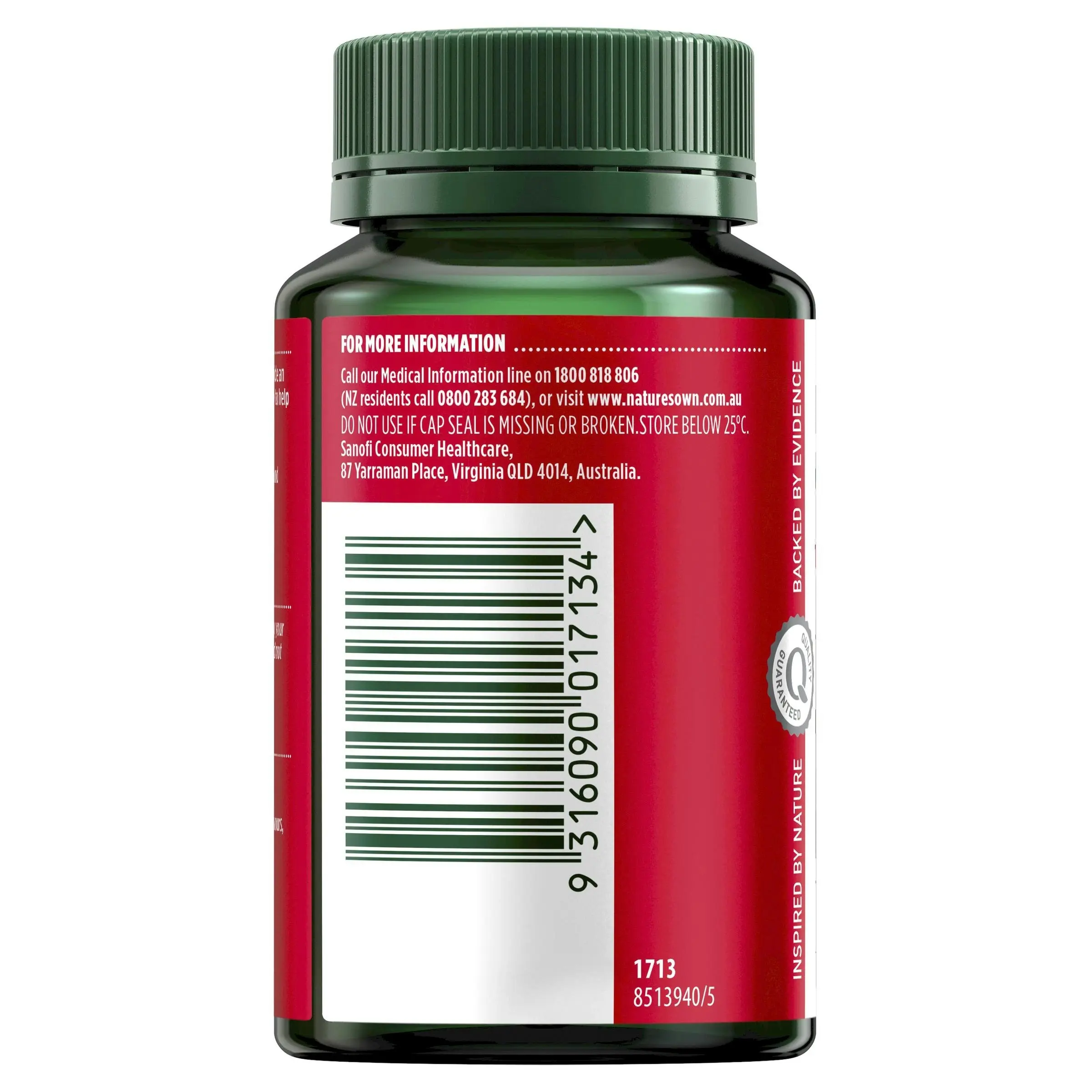 Nature's Own Vitamin D 1000Iu 200 Capsules