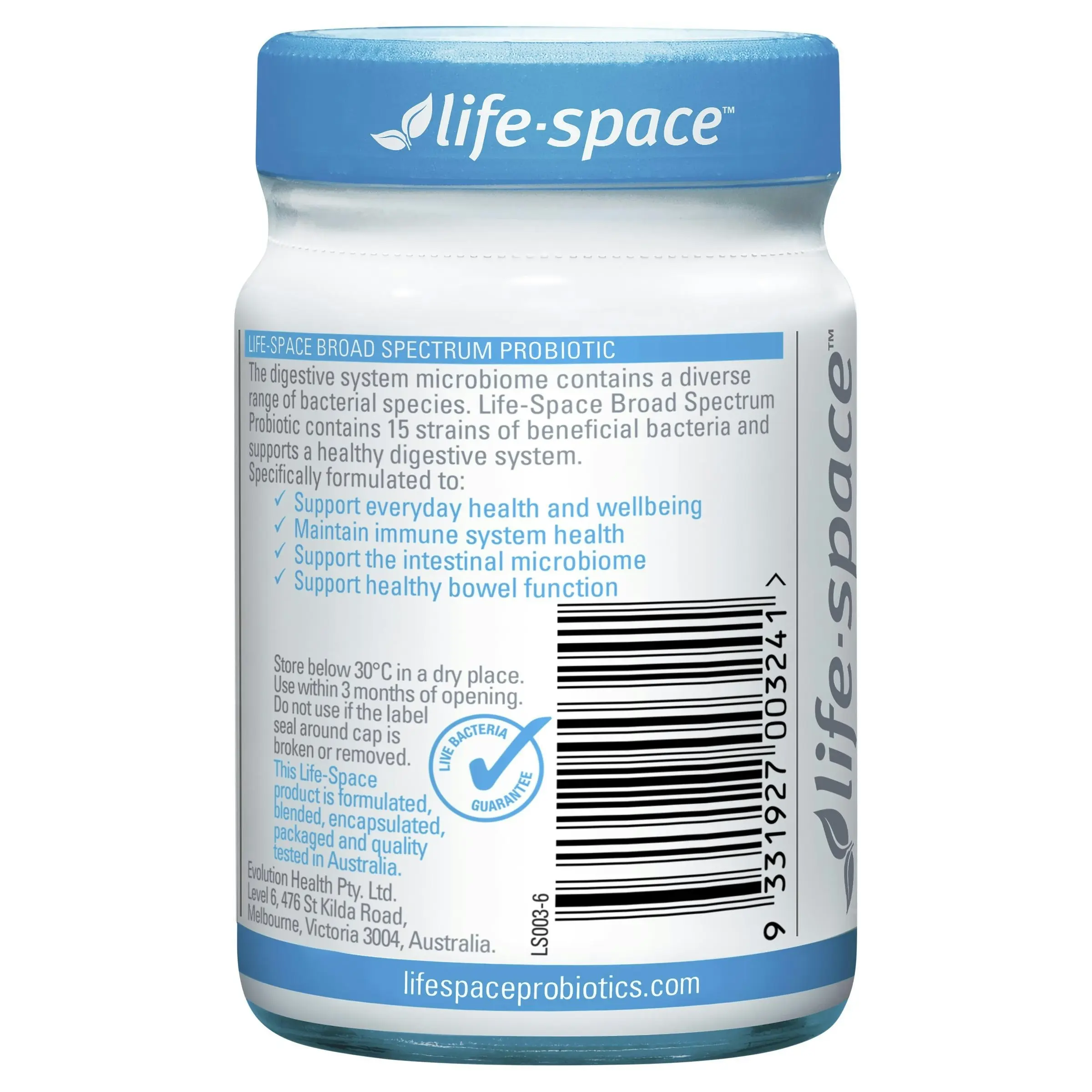 Life-Space Broad Spectrum Probiotic 60 Hard Capsules