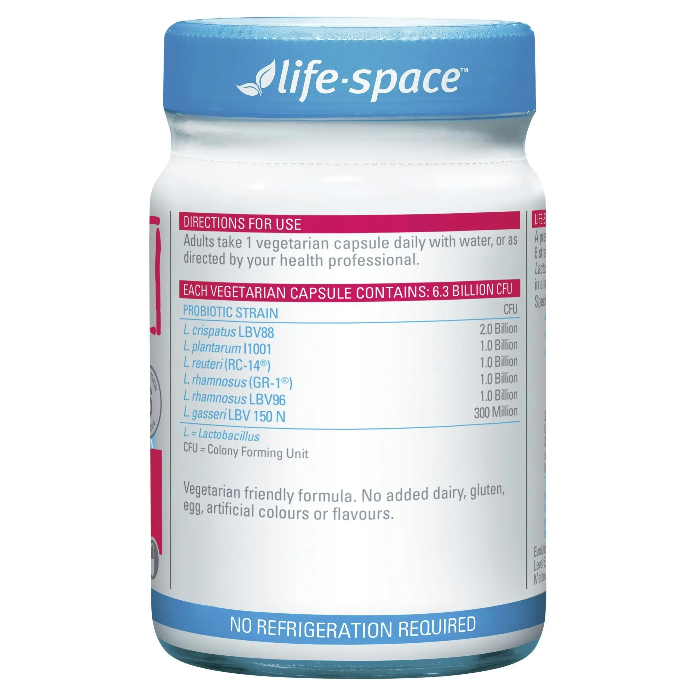 Life-Space Women's Microflora Probiotic 60 Hard Capsules