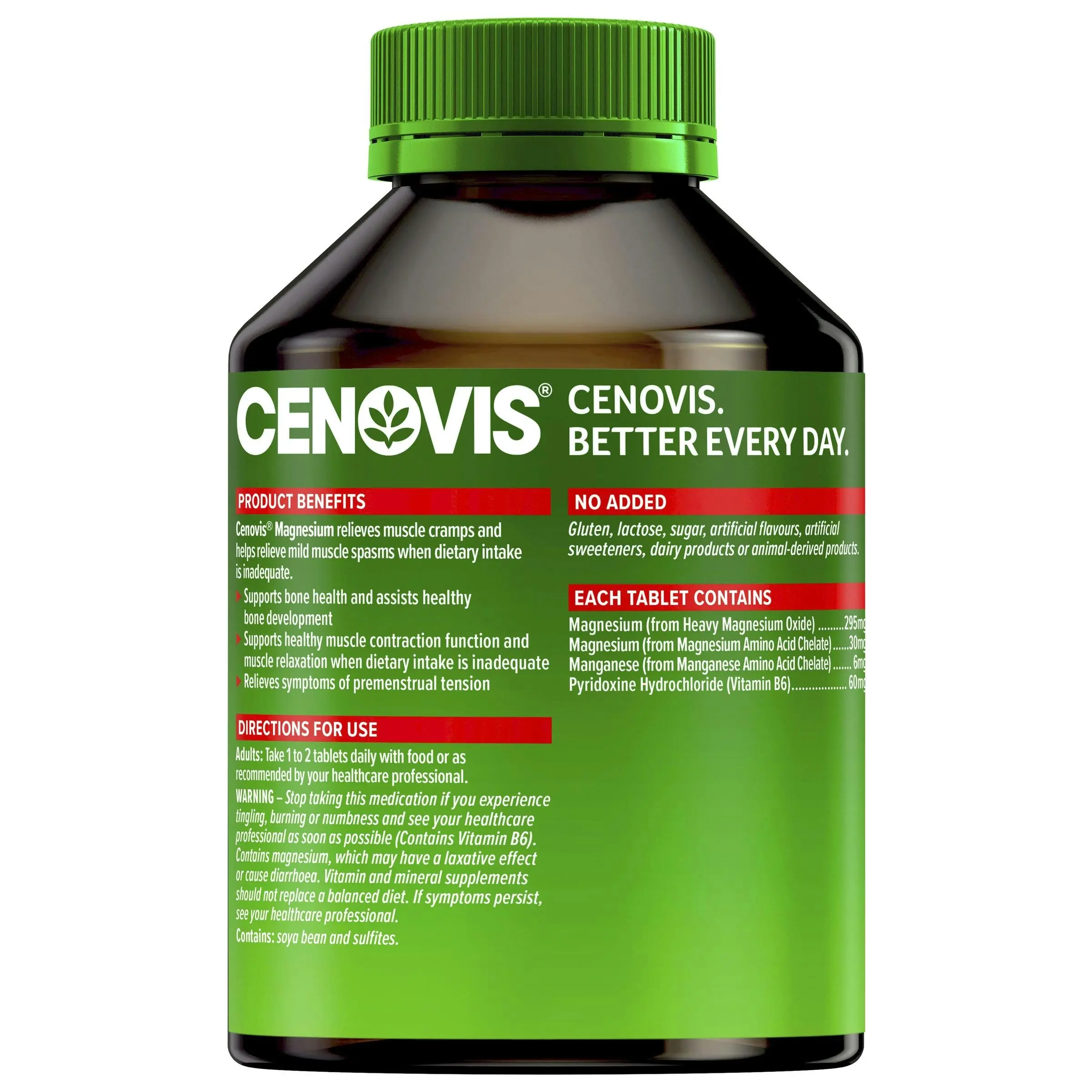 Cenovis Magnesium Value Pack 200 Tablets