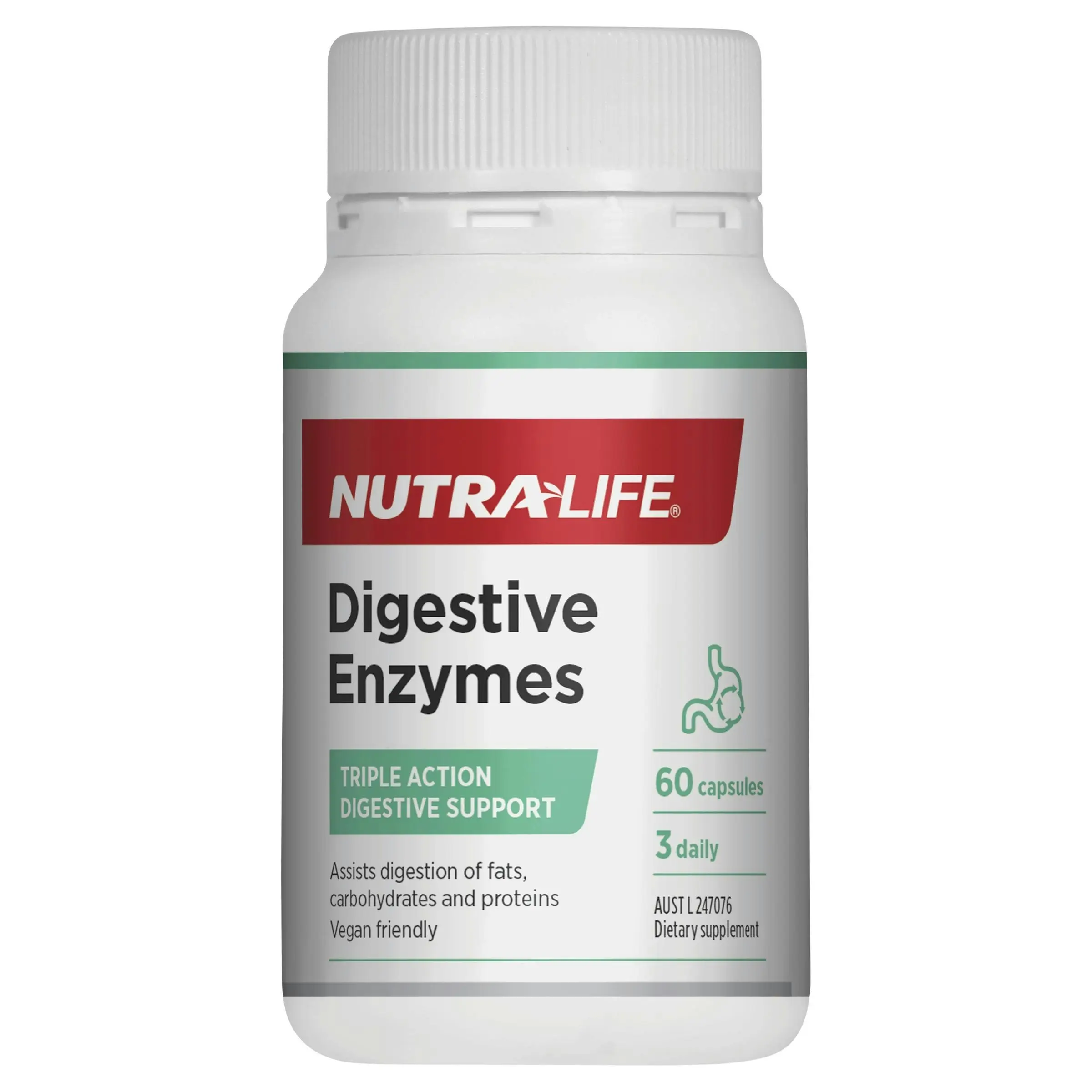 Nutra-Life Digestive Enzymes 60 Capsules