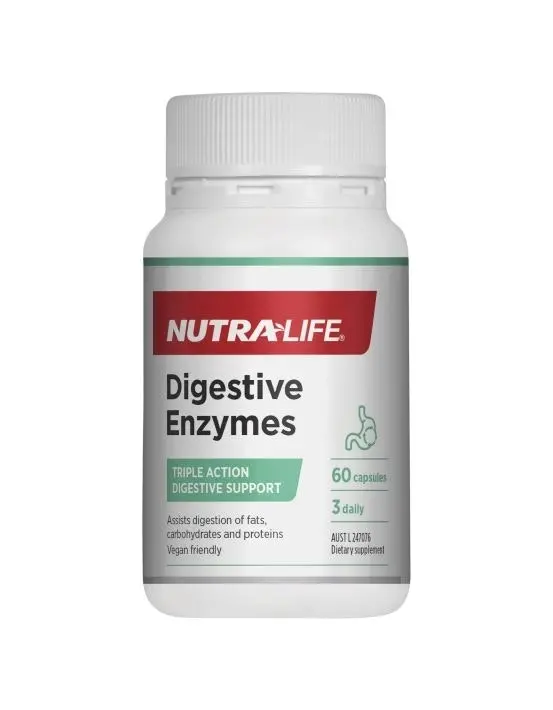 Nutra-Life Digestive Enzymes 60 Capsules