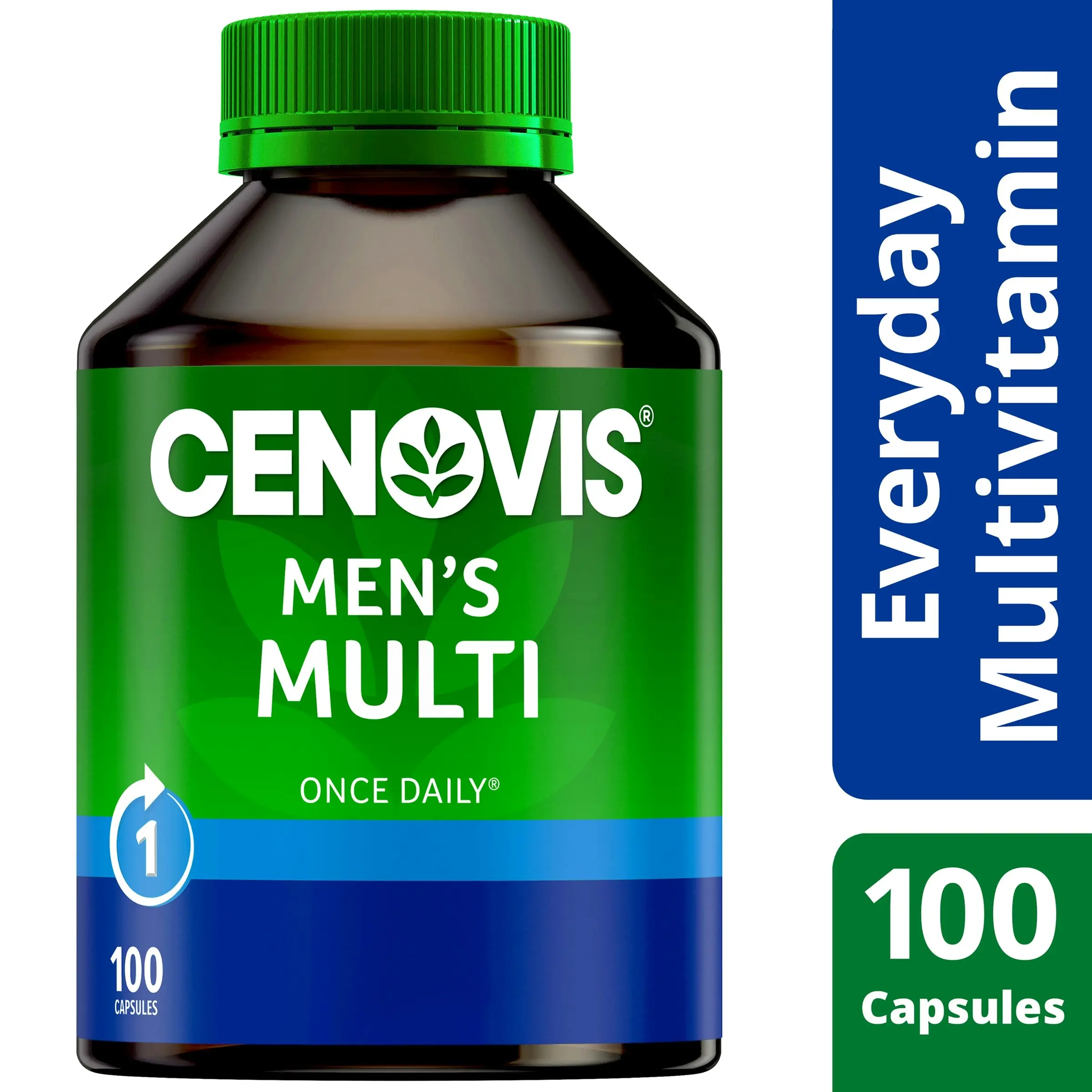 Cenovis Once Daily Men's Multi Value Pack 100 Capsules