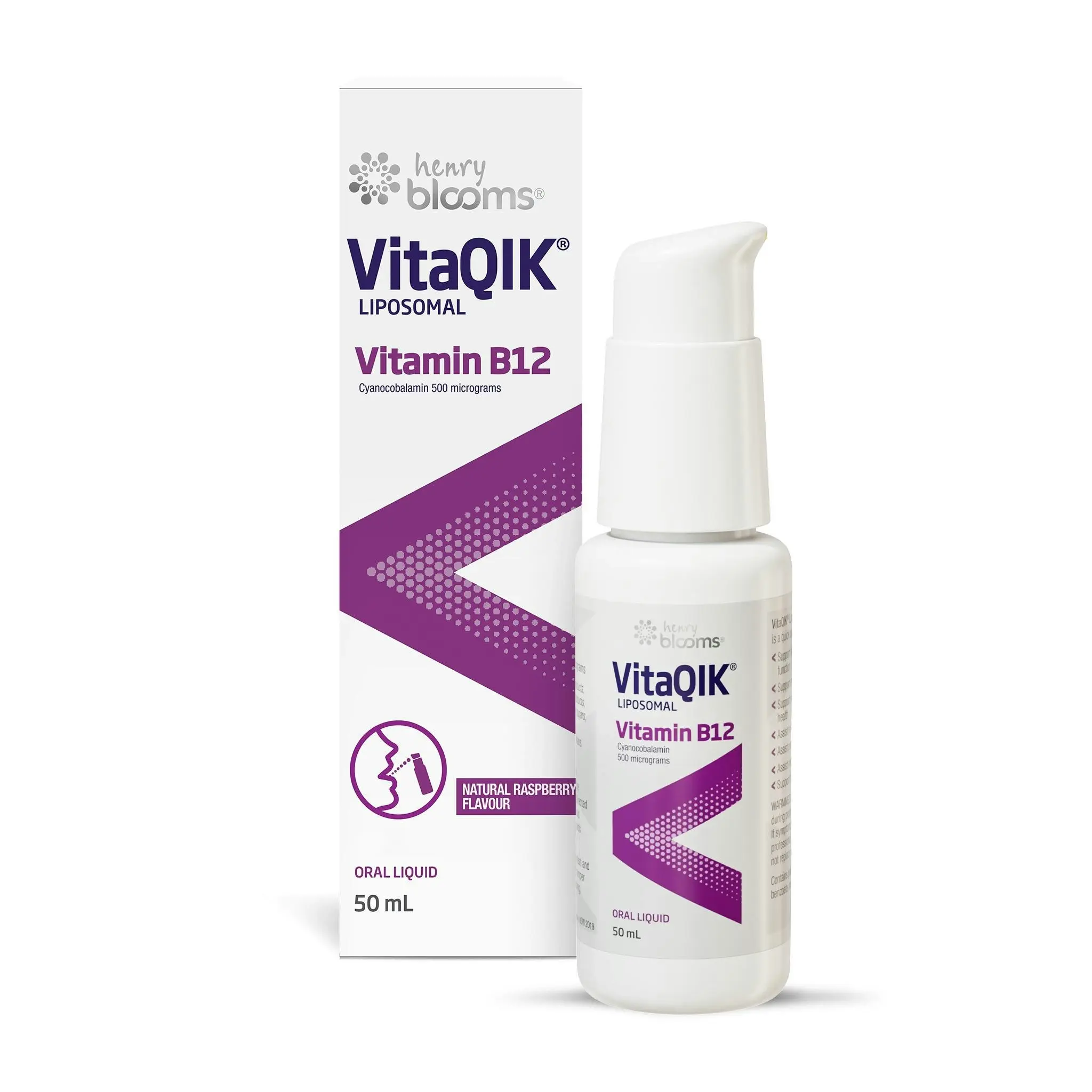 Henry Blooms VitaQIK Vitamin B12 50mL