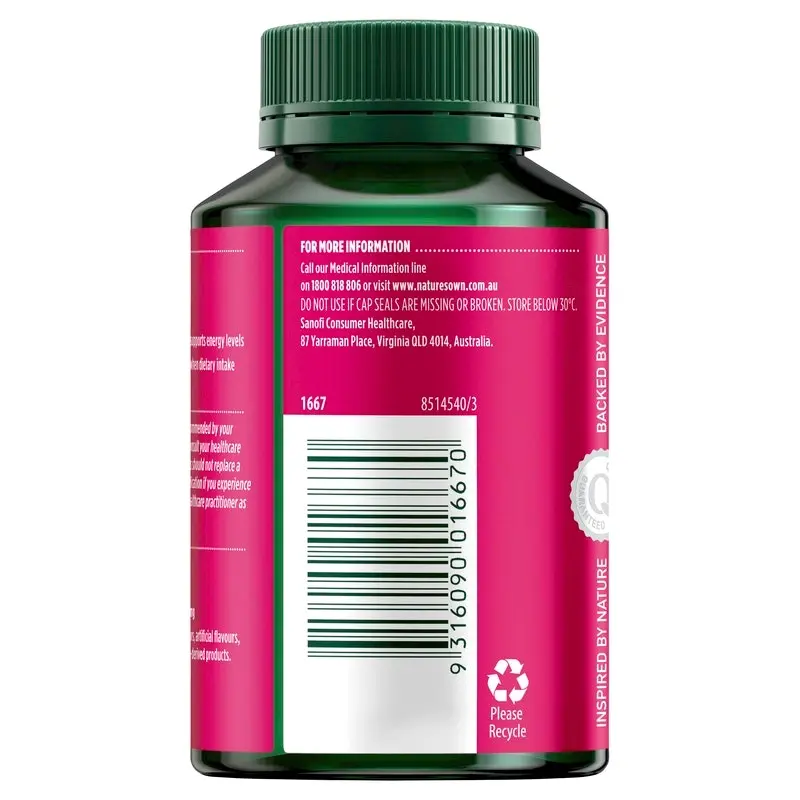 Nature's Own Zinc, B6 & Magnesium 200 Tablets