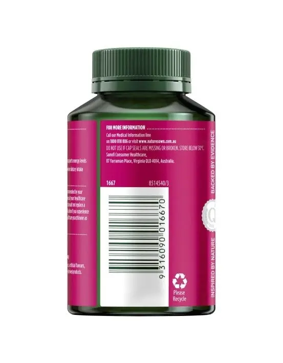 Nature's Own Zinc, B6 & Magnesium 200 Tablets