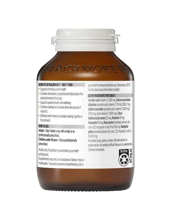 Blackmores Bio C 1000mg 150 Tablets