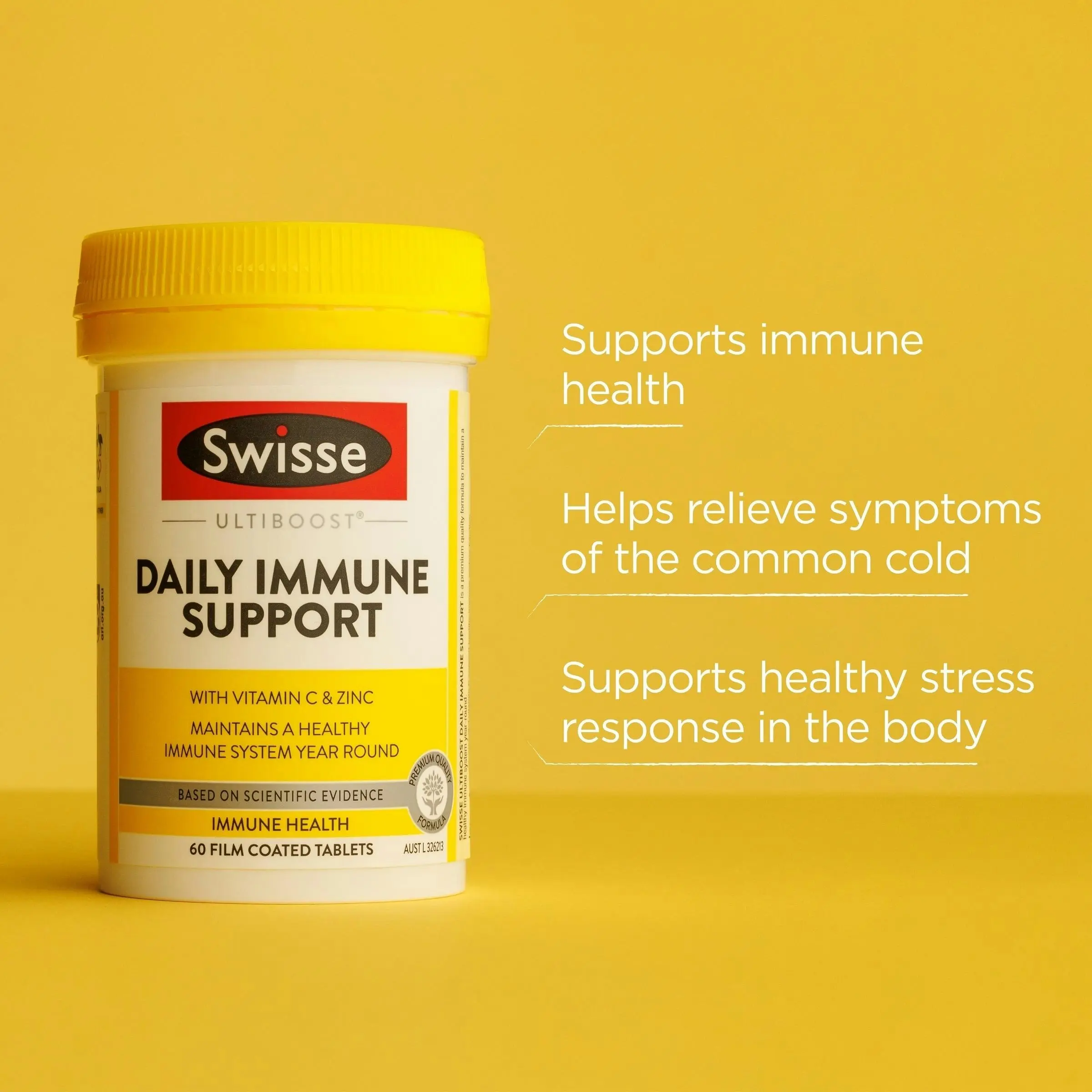 Swisse Ultiboost Daily Immune Support 60 Tablets