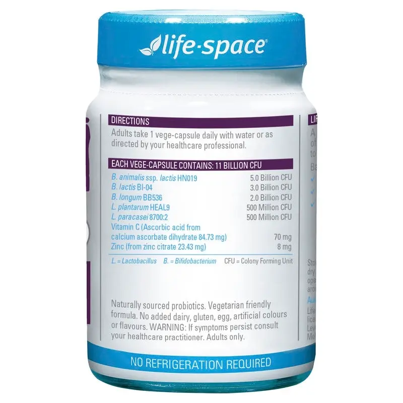 Life-Space Immune Support Probiotic 60 Hard Capsules