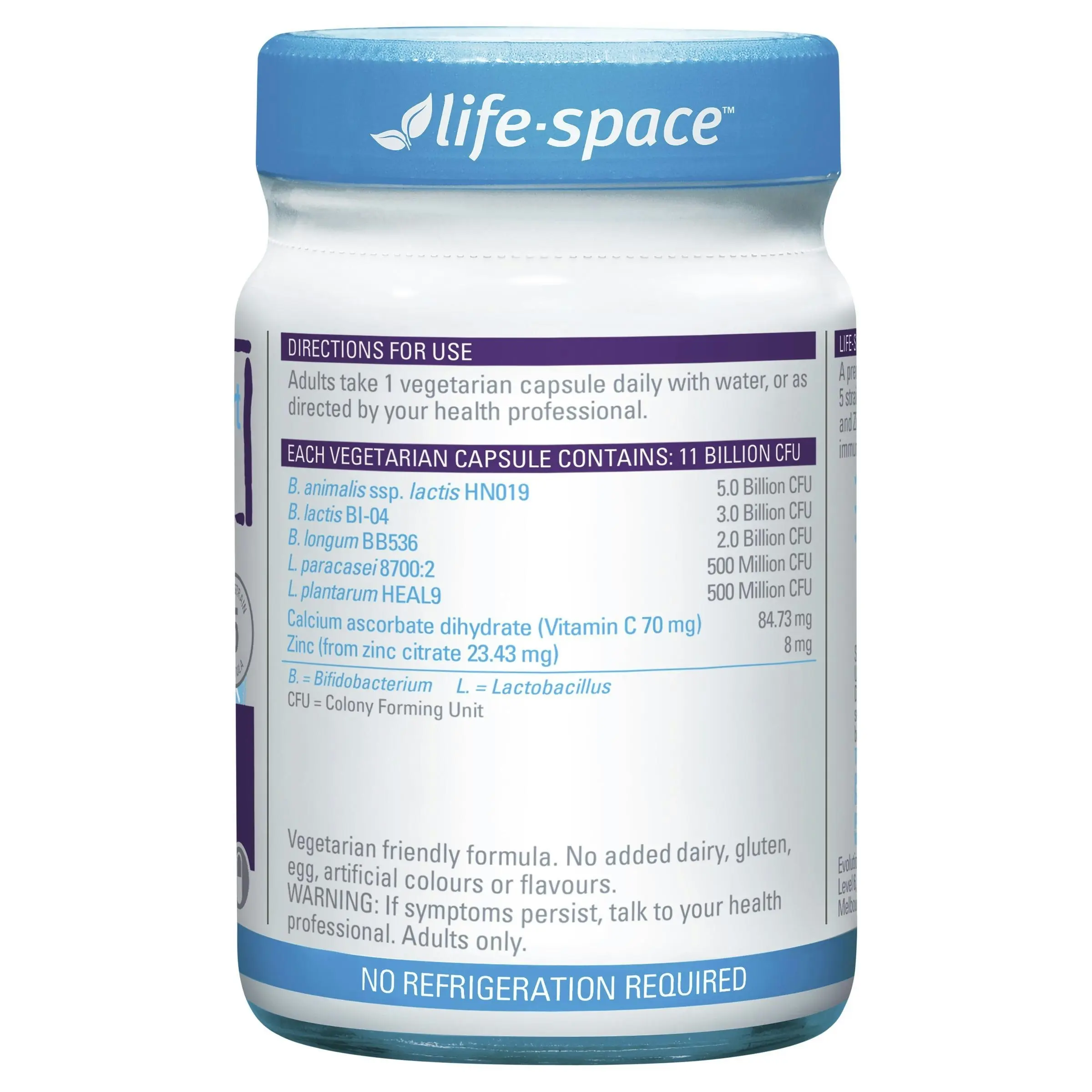 Life-Space Immune Support Probiotic 60 Hard Capsules