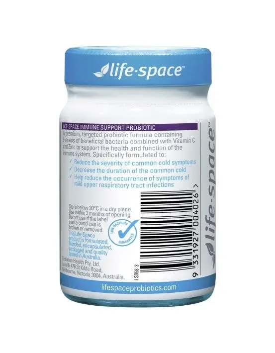 Life-Space Immune Support Probiotic 60 Hard Capsules