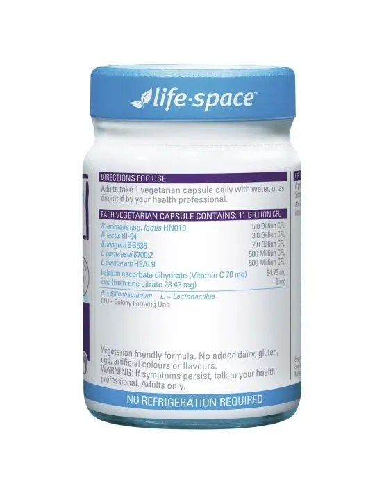 Life-Space Immune Support Probiotic 60 Hard Capsules