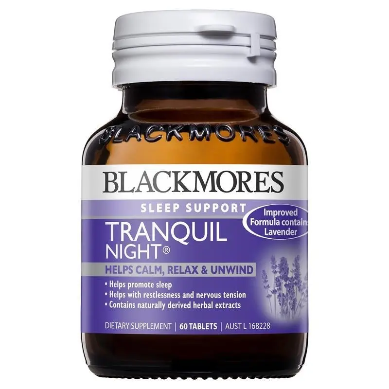 Blackmores Tranquil Night 60 Tablets