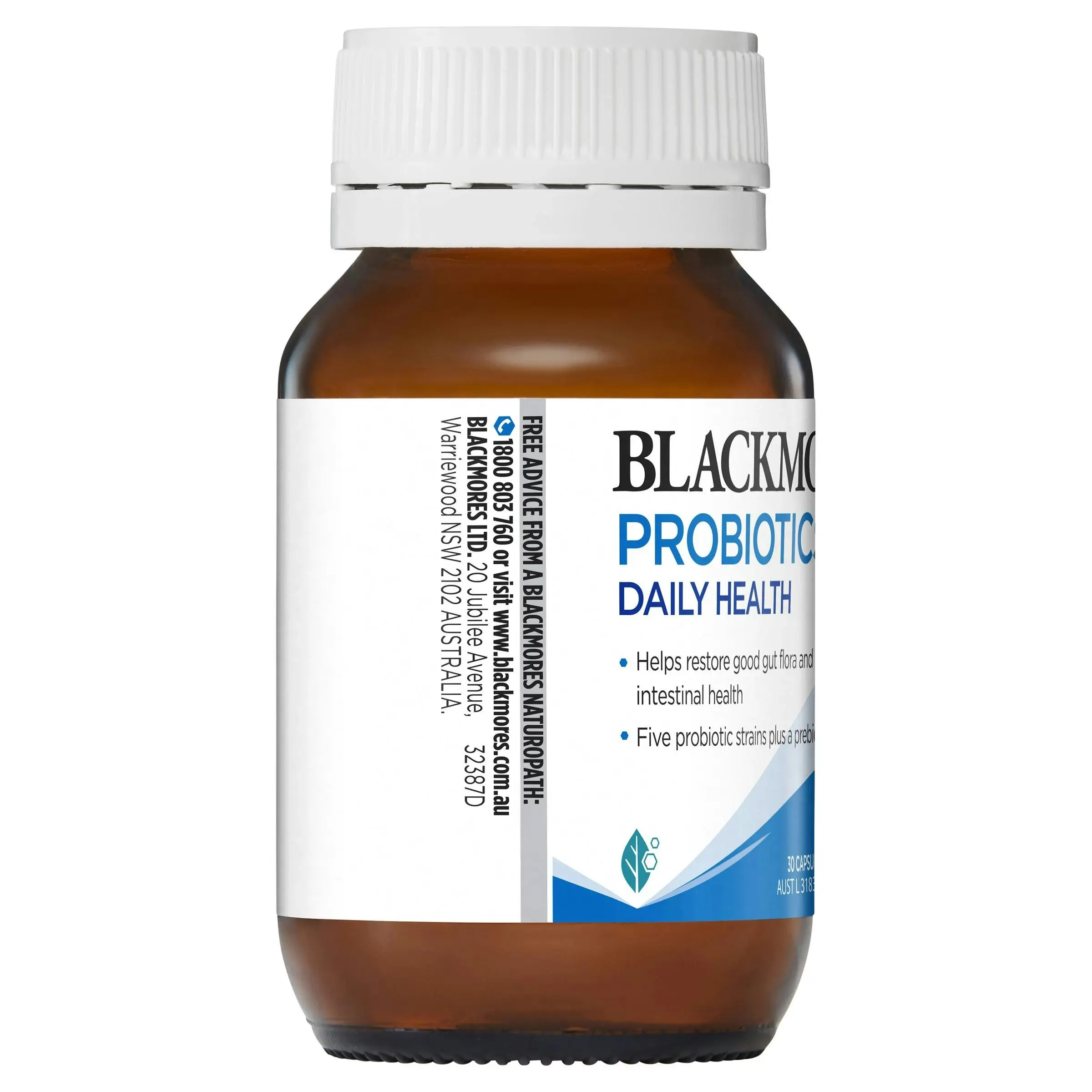 Blackmores Probiotics + Daily Health 30 Capsules