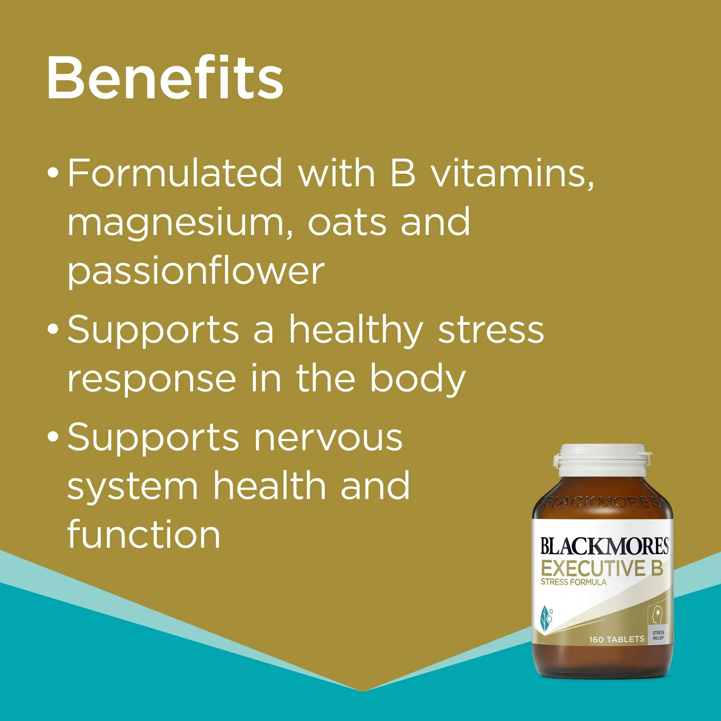 Blackmores Executive B Stress Formula 160 Tablets