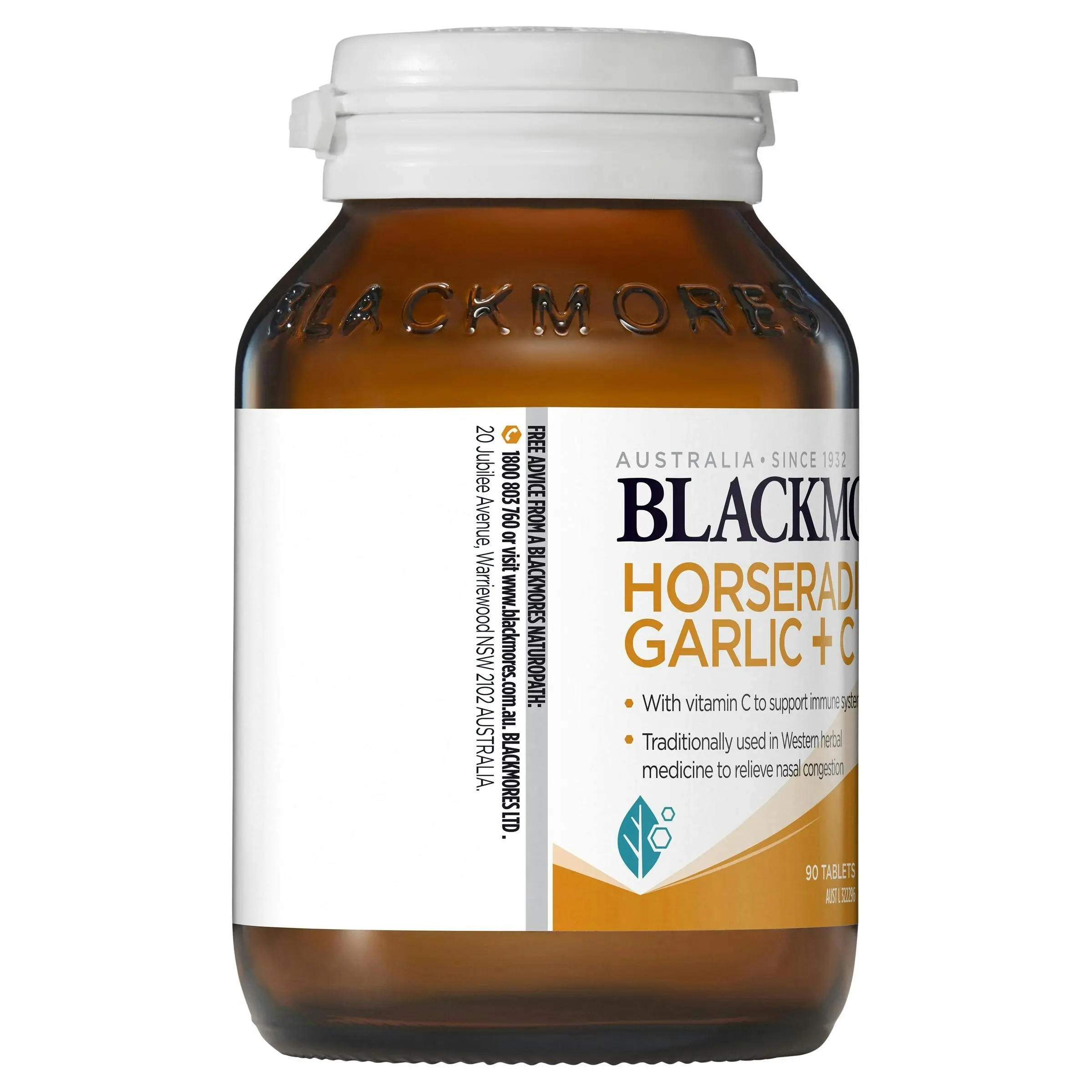 Blackmores Horseradish Garlic + C 90 Tablets