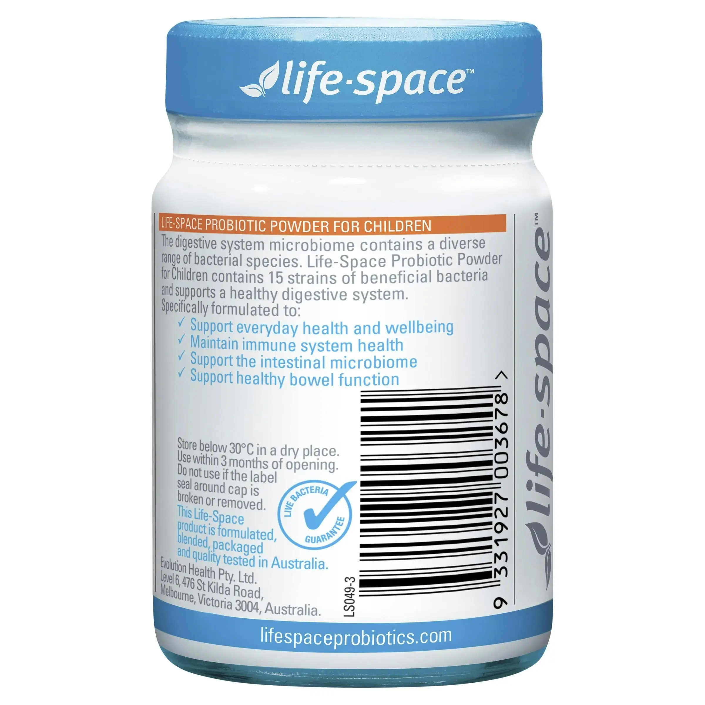 Life-Space Probiotic Powder for Children 3-12 Years Oral Powder 60g