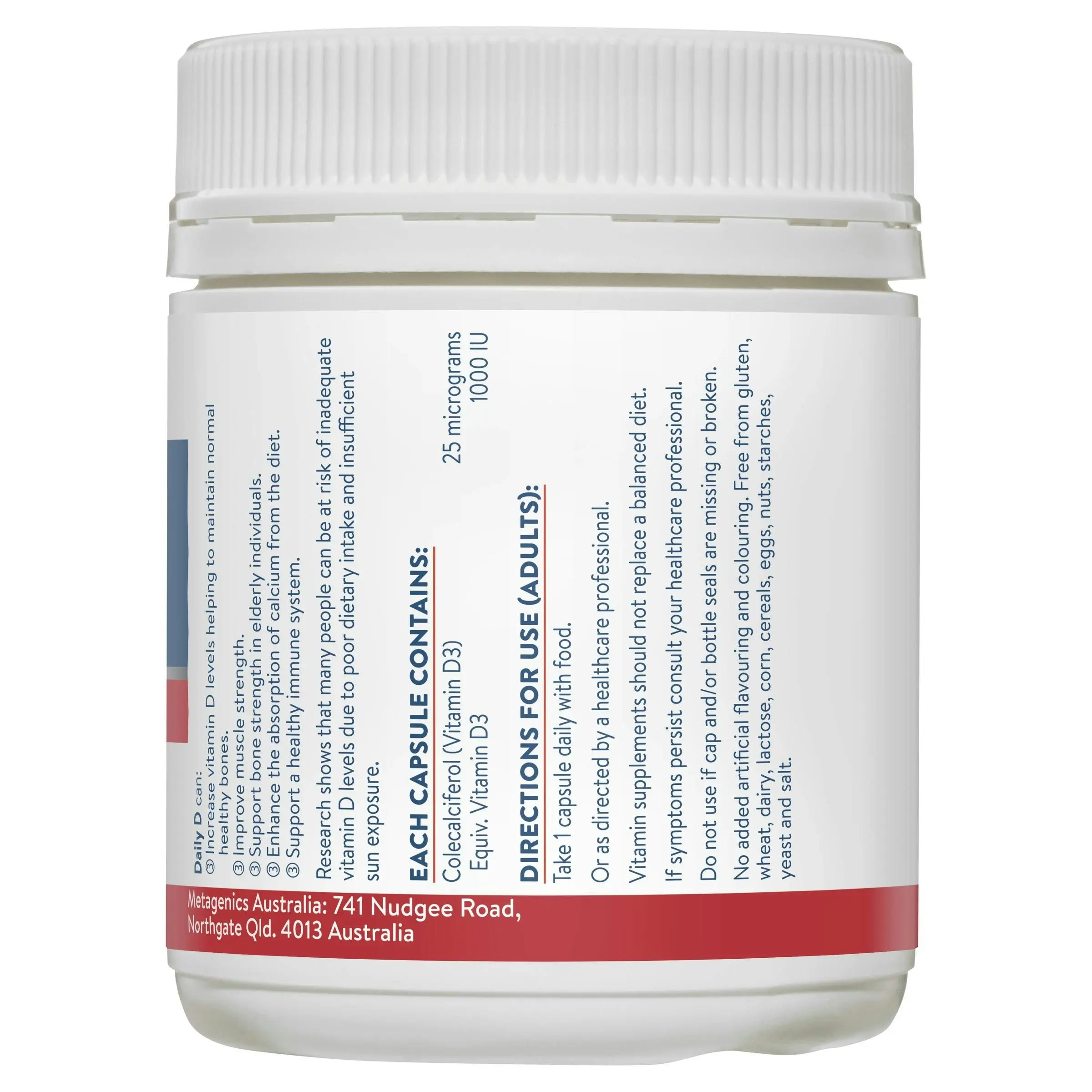 Ethical Nutrients Daily D 270 Capsules