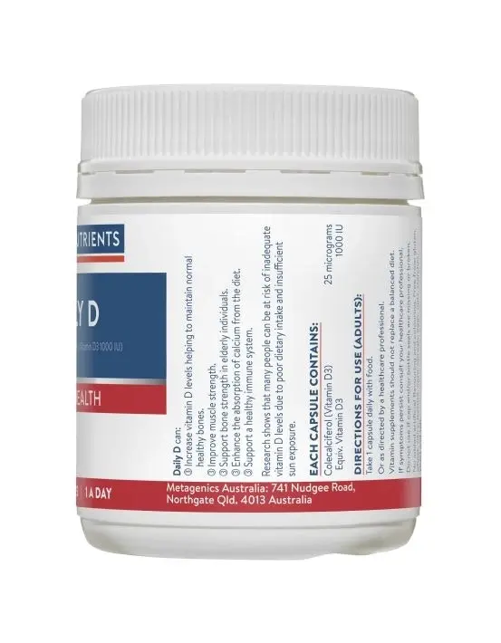 Ethical Nutrients Daily D 270 Capsules