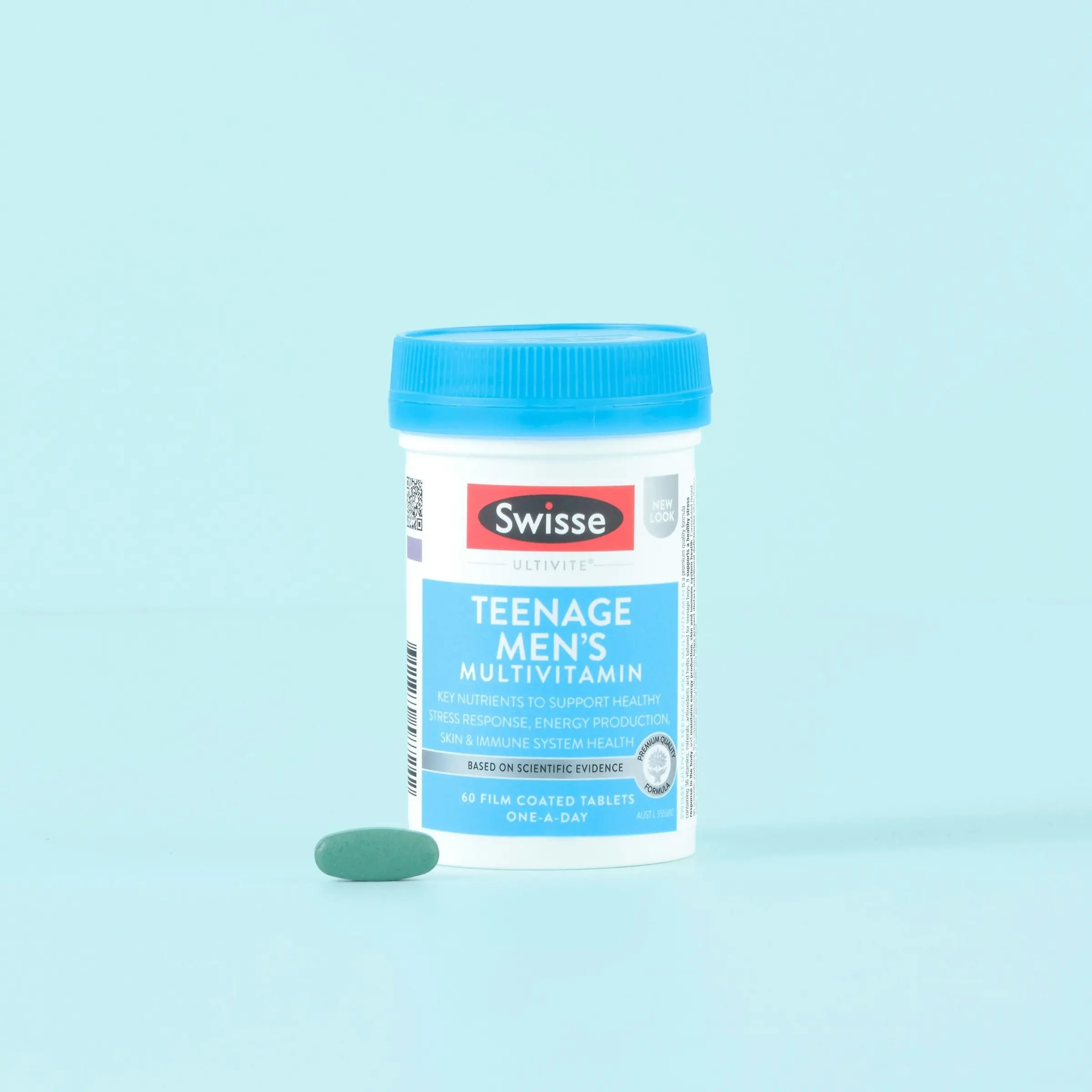 Swisse Ultivite Men's Teenage Multivitamin 60 Tablets